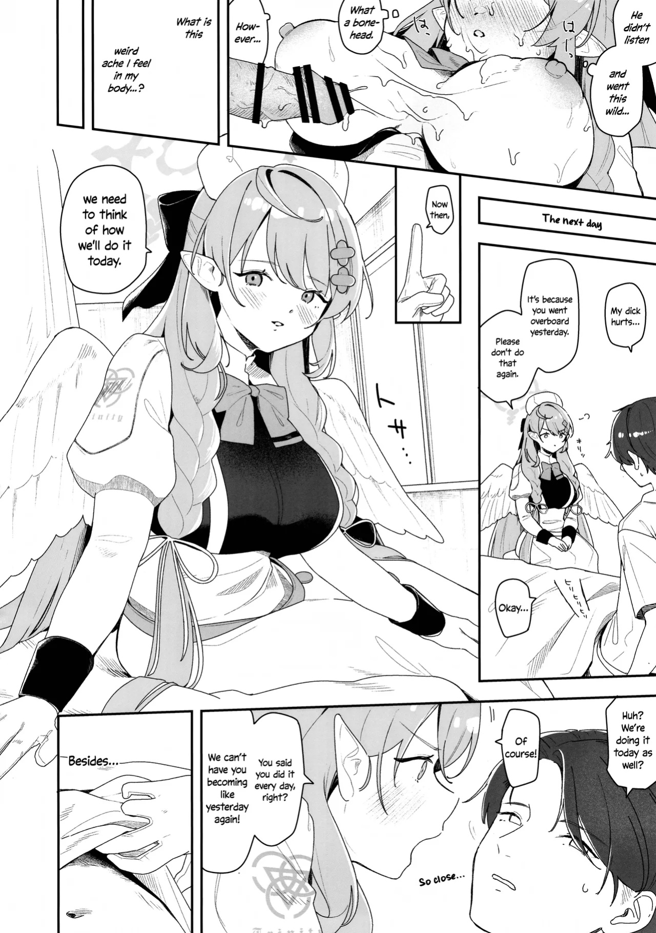 (C105) [Turuturuodeco (Deco)] Mine ga Kowashite Mine ga Naosu | Mine Breaks, And Mine Heals (Blue Archive) [Douzo Lad Translations]