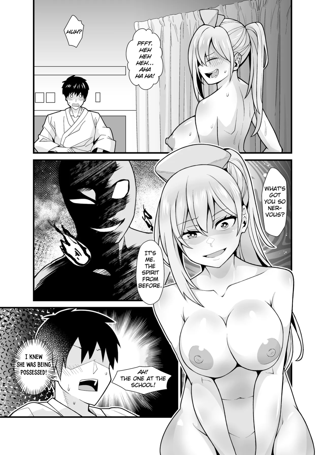 [Hyoui Lover (Toubaru Rairu)] Ano Ko no Karada wo Hyoui de Getto! ~Yuurei kara Osowaru Onna Asobi~ [TheFrogManScans]