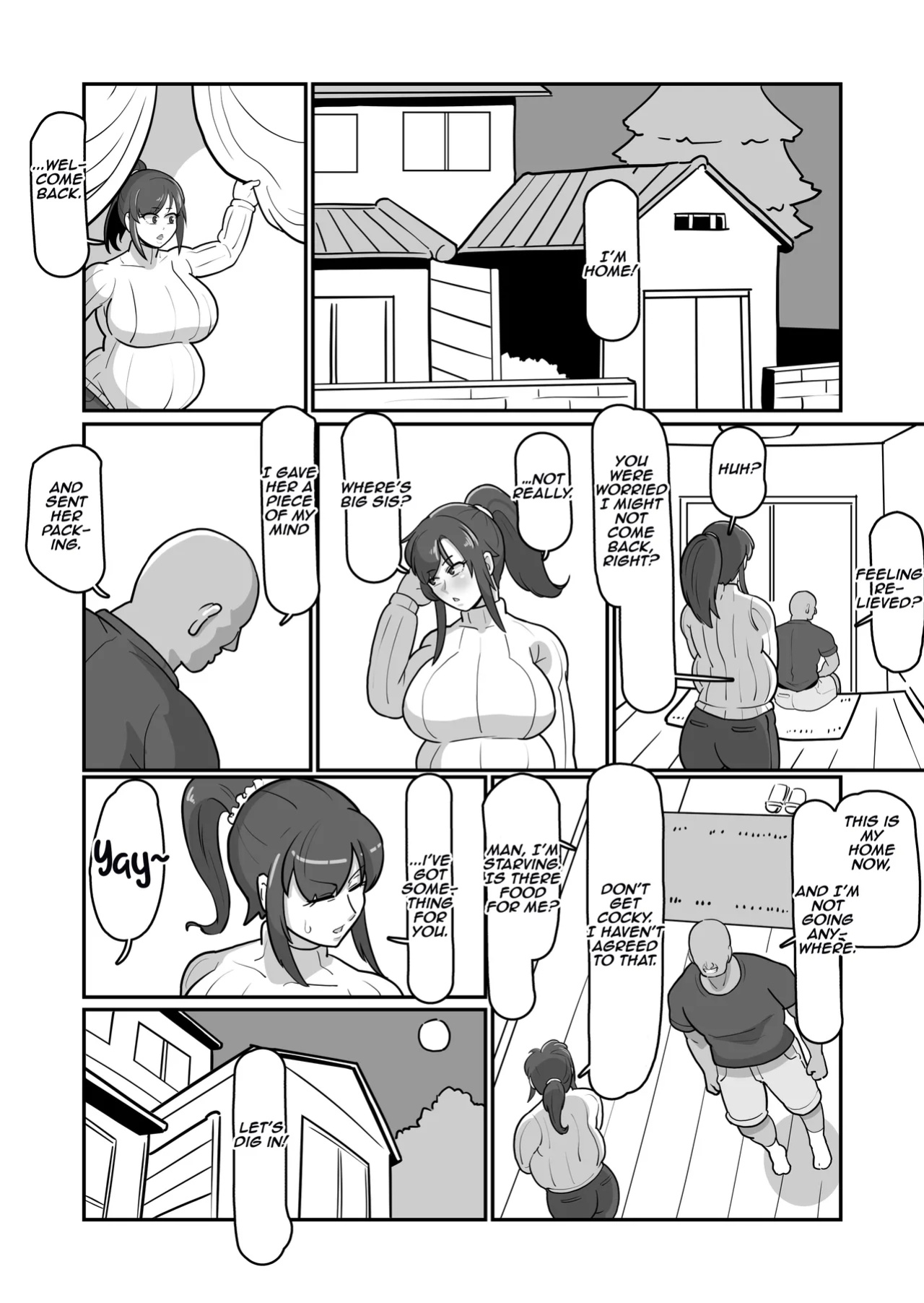 [Boundary (Sakai)] Bote Haha ~Ore o Jikka kara Oidashita Mukatsuku Hahaoya o Muriyari Haramasete Botehara Sex Zanmai!~ | Pregnant Mom ~ I impregnated My Annoying Mother Who Kicked Me Out of the Family Home and Had Pregnant Sex! ~ [Aishi21]