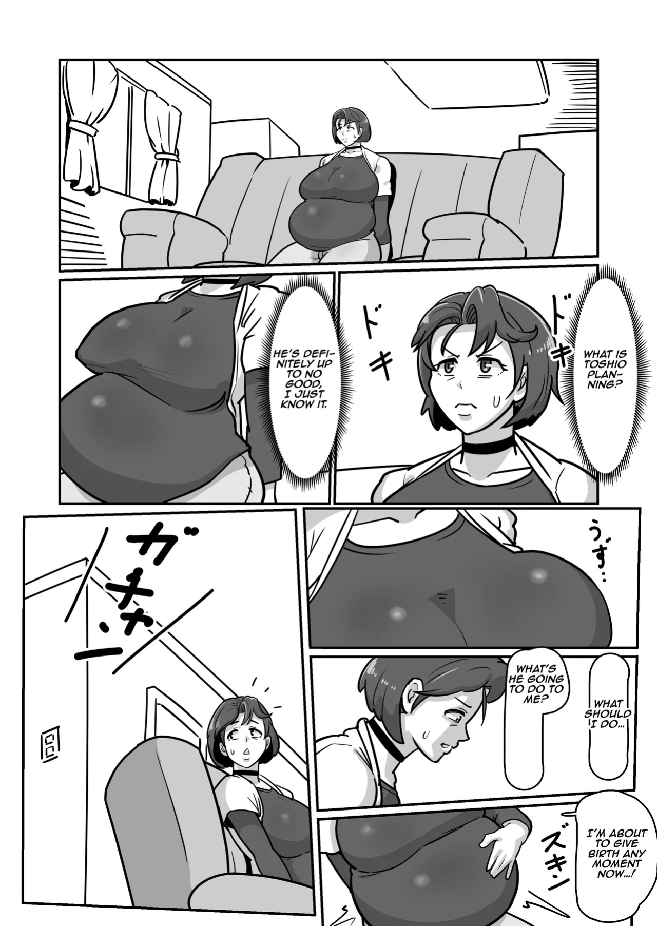 [Boundary (Sakai)] Bote Haha ~Ore o Jikka kara Oidashita Mukatsuku Hahaoya o Muriyari Haramasete Botehara Sex Zanmai!~ | Pregnant Mom ~ I impregnated My Annoying Mother Who Kicked Me Out of the Family Home and Had Pregnant Sex! ~ [Aishi21]