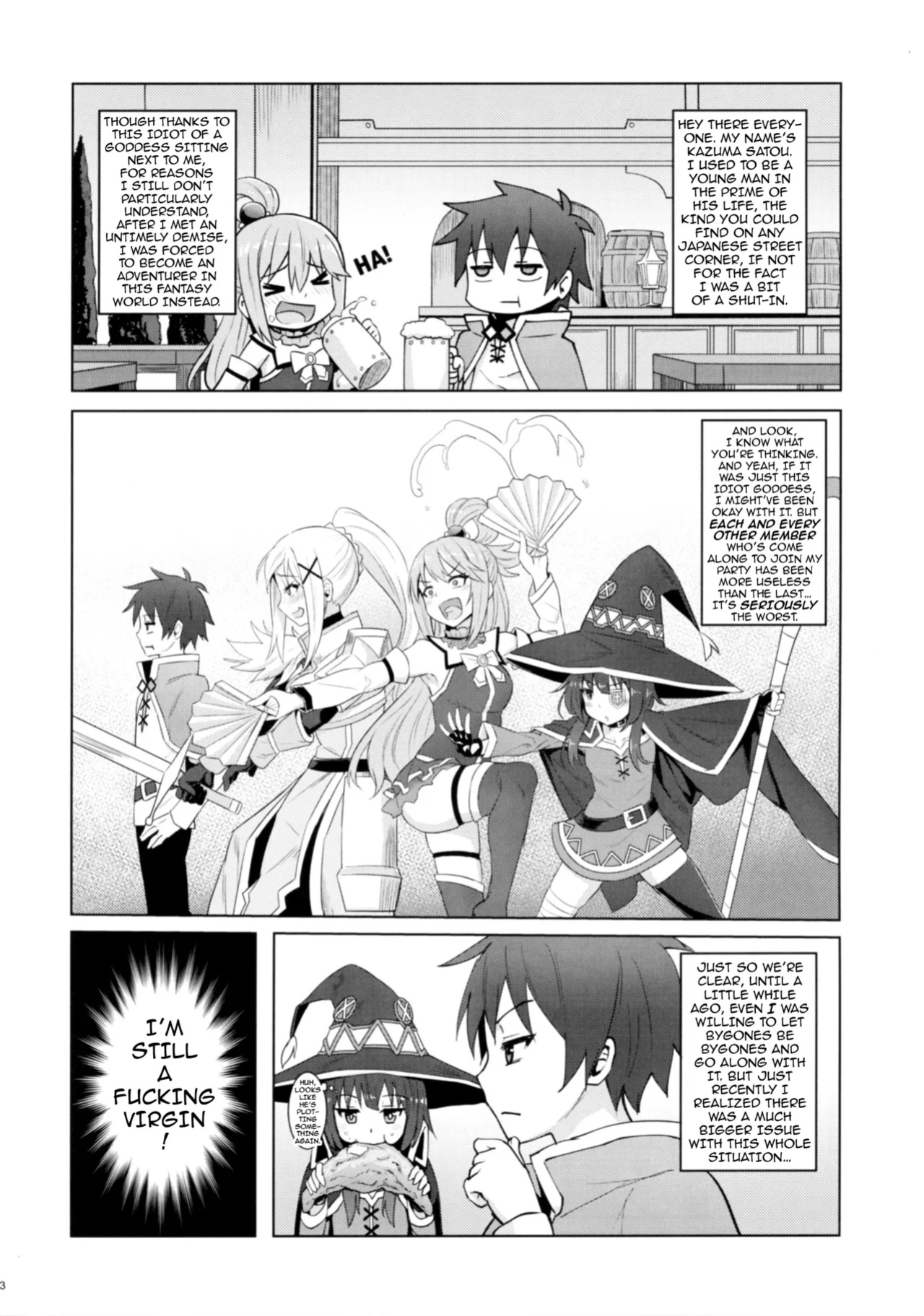 (C92) [COMEX (Zhen Lu)] Kono Daraku Shita Onna Kishi ni Syukufuku o! God’s Blessings on This Corrupted Female Knight! (Kono Subarashii Sekai ni Syukufuku o!) {darknight}