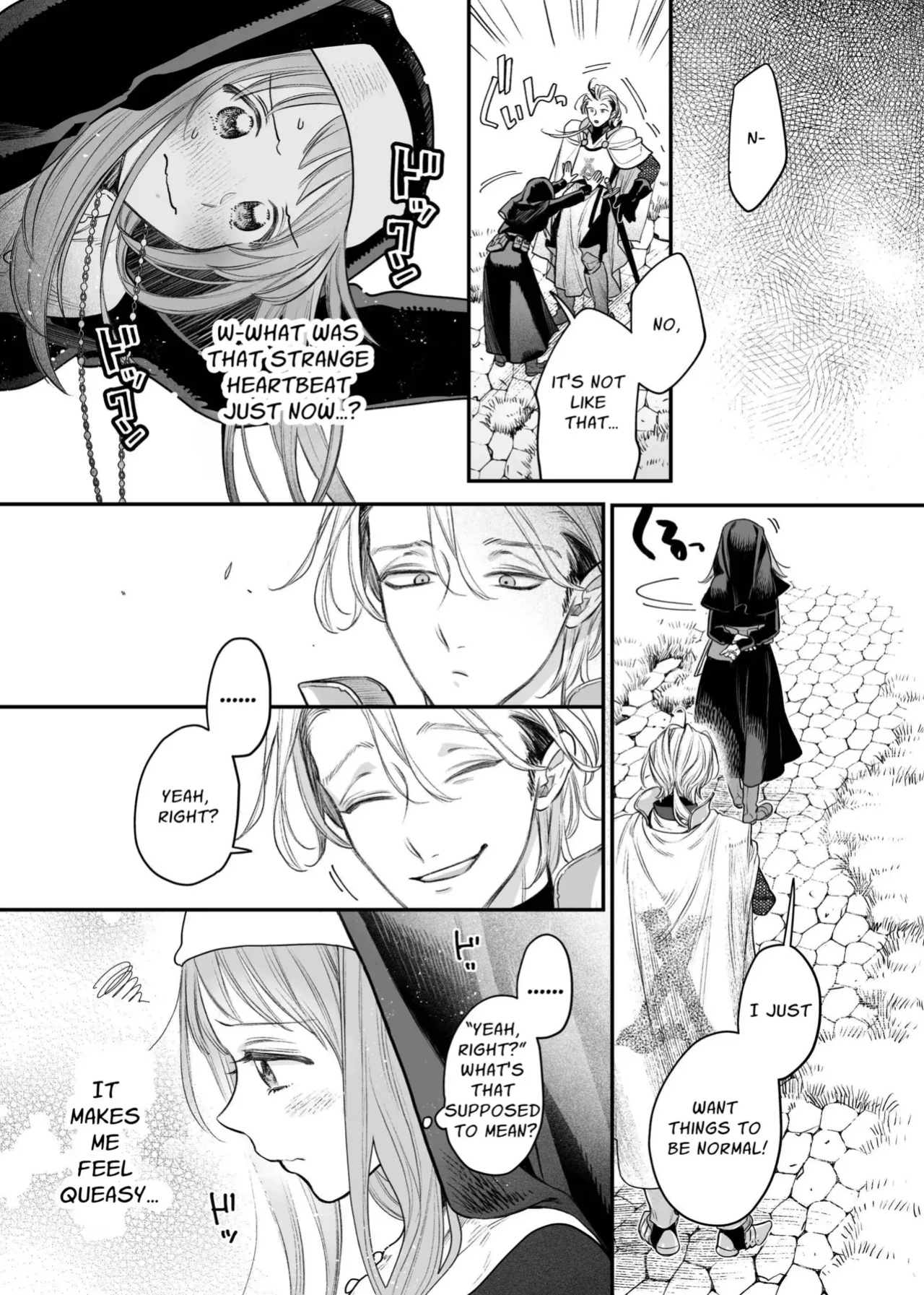 [Visualize (ENVY)] Tada no Osananajimi no Hazudatta Kiyoshi Kishi ga Danjon no Misshitsu de Sekinen no Shūchaku o Kokuhaku Shitekita!?｜The Holy Knight Who Was Supposed To Be My Friend Confesses His Obsession For Me In A Dungeon Room [Chocolate]