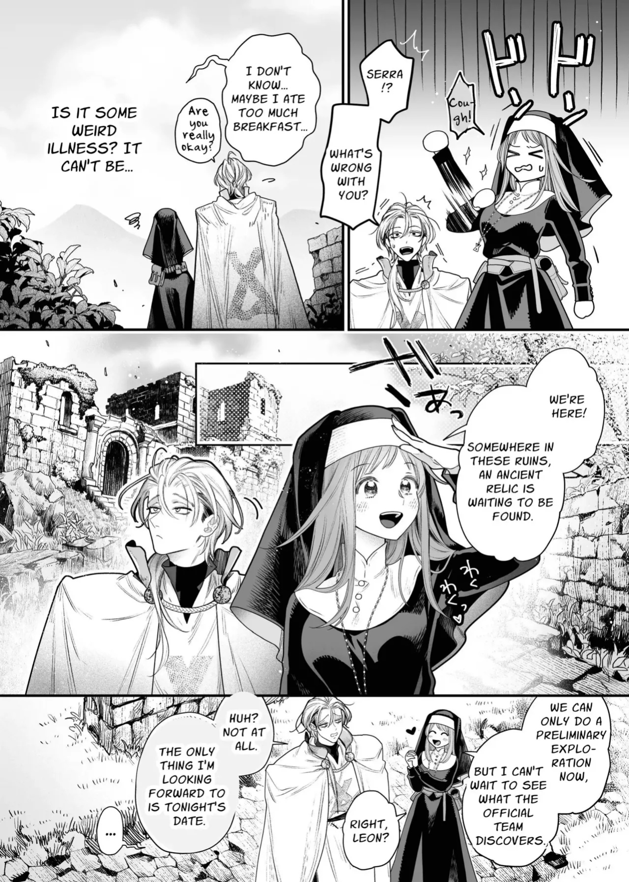[Visualize (ENVY)] Tada no Osananajimi no Hazudatta Kiyoshi Kishi ga Danjon no Misshitsu de Sekinen no Shūchaku o Kokuhaku Shitekita!?｜The Holy Knight Who Was Supposed To Be My Friend Confesses His Obsession For Me In A Dungeon Room [Chocolate]