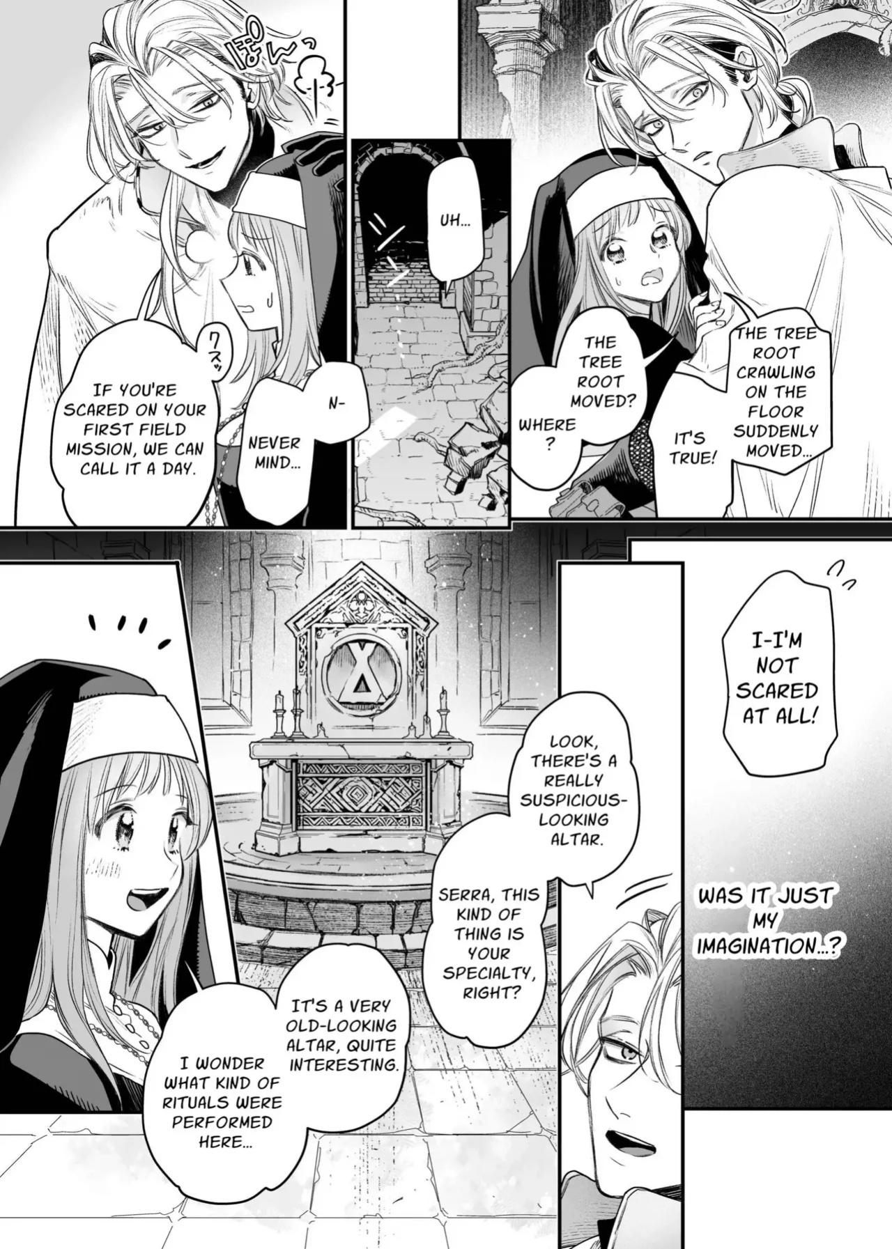 [Visualize (ENVY)] Tada no Osananajimi no Hazudatta Kiyoshi Kishi ga Danjon no Misshitsu de Sekinen no Shūchaku o Kokuhaku Shitekita!?｜The Holy Knight Who Was Supposed To Be My Friend Confesses His Obsession For Me In A Dungeon Room [Chocolate]