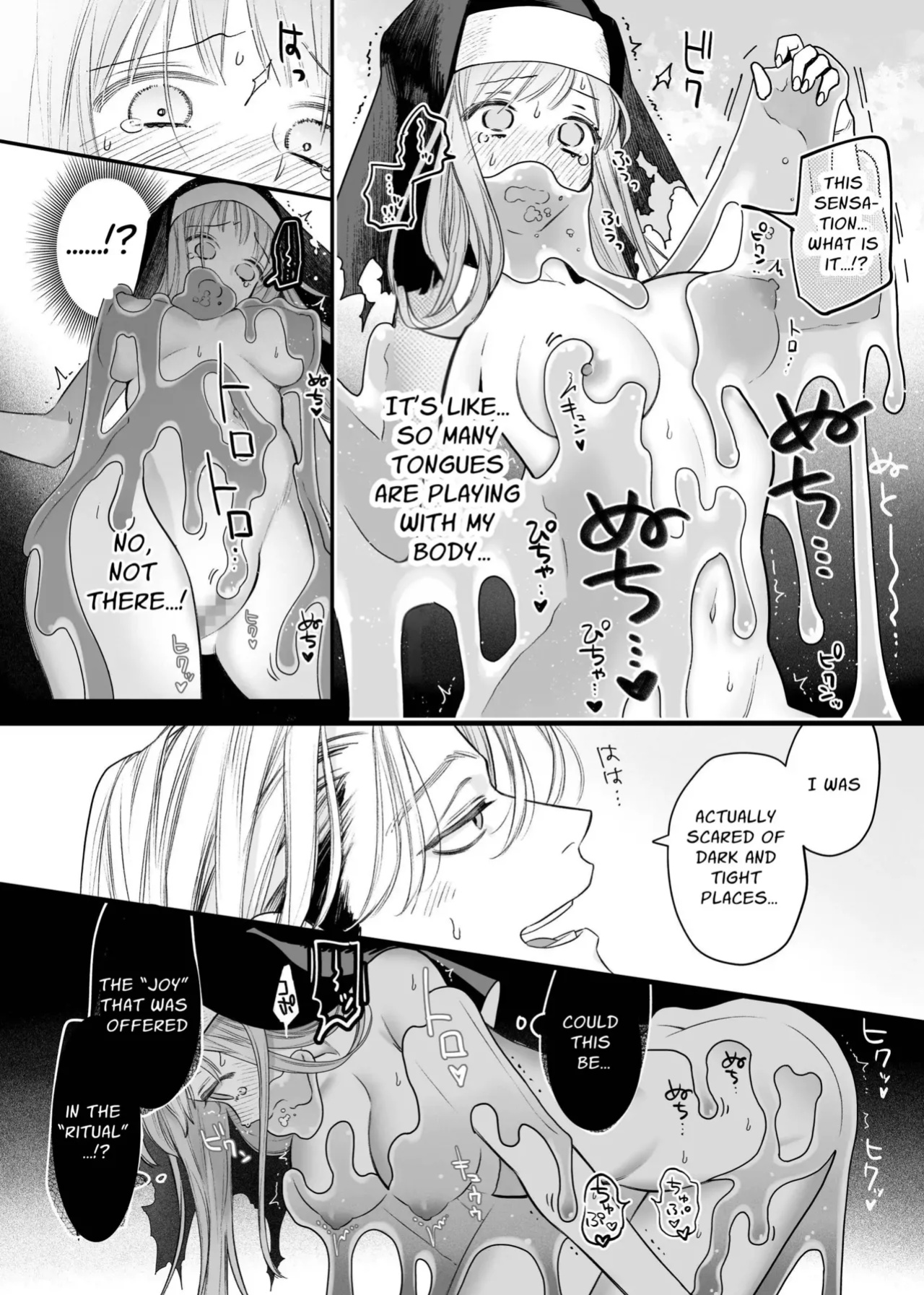 [Visualize (ENVY)] Tada no Osananajimi no Hazudatta Kiyoshi Kishi ga Danjon no Misshitsu de Sekinen no Shūchaku o Kokuhaku Shitekita!?｜The Holy Knight Who Was Supposed To Be My Friend Confesses His Obsession For Me In A Dungeon Room [Chocolate]