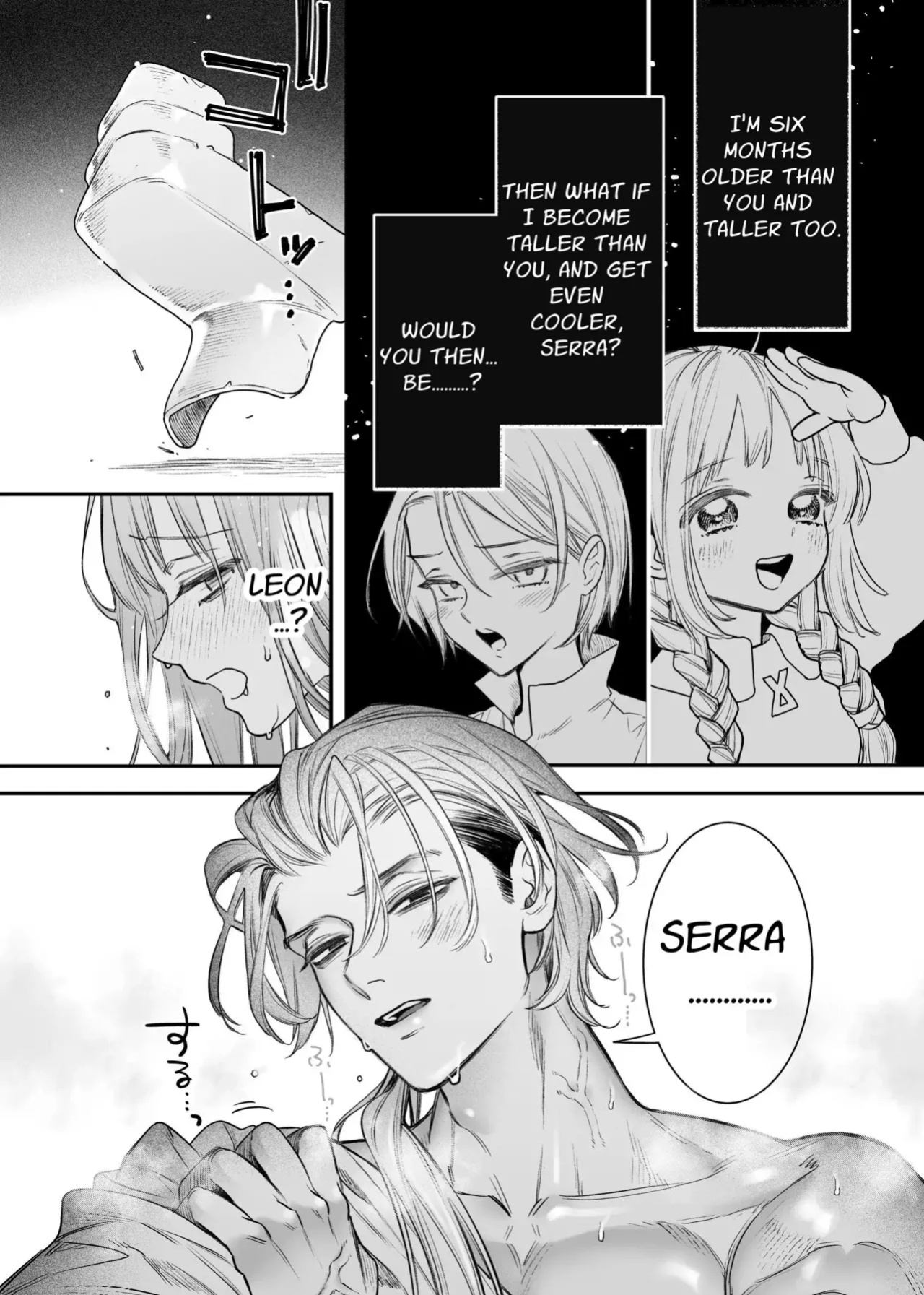 [Visualize (ENVY)] Tada no Osananajimi no Hazudatta Kiyoshi Kishi ga Danjon no Misshitsu de Sekinen no Shūchaku o Kokuhaku Shitekita!?｜The Holy Knight Who Was Supposed To Be My Friend Confesses His Obsession For Me In A Dungeon Room [Chocolate]