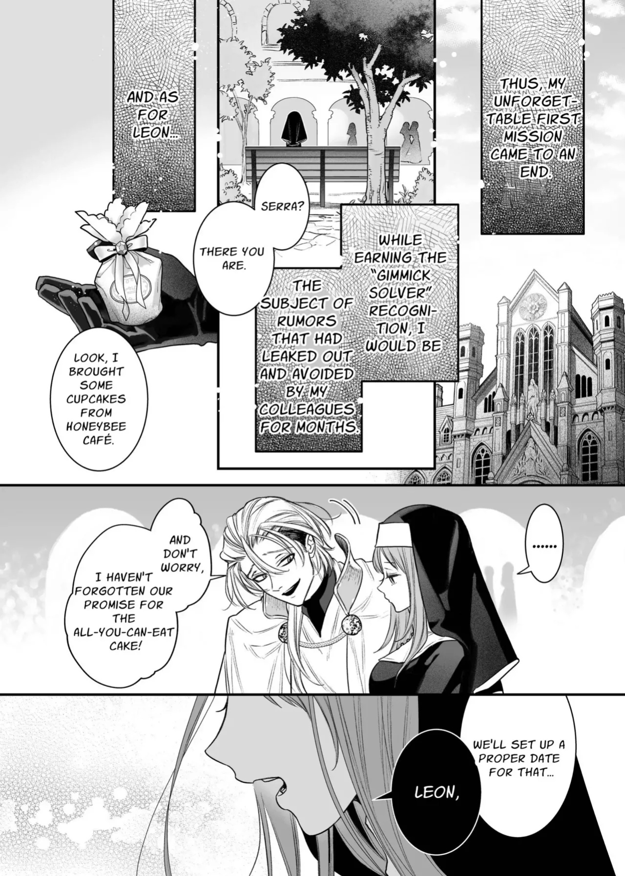 [Visualize (ENVY)] Tada no Osananajimi no Hazudatta Kiyoshi Kishi ga Danjon no Misshitsu de Sekinen no Shūchaku o Kokuhaku Shitekita!?｜The Holy Knight Who Was Supposed To Be My Friend Confesses His Obsession For Me In A Dungeon Room [Chocolate]