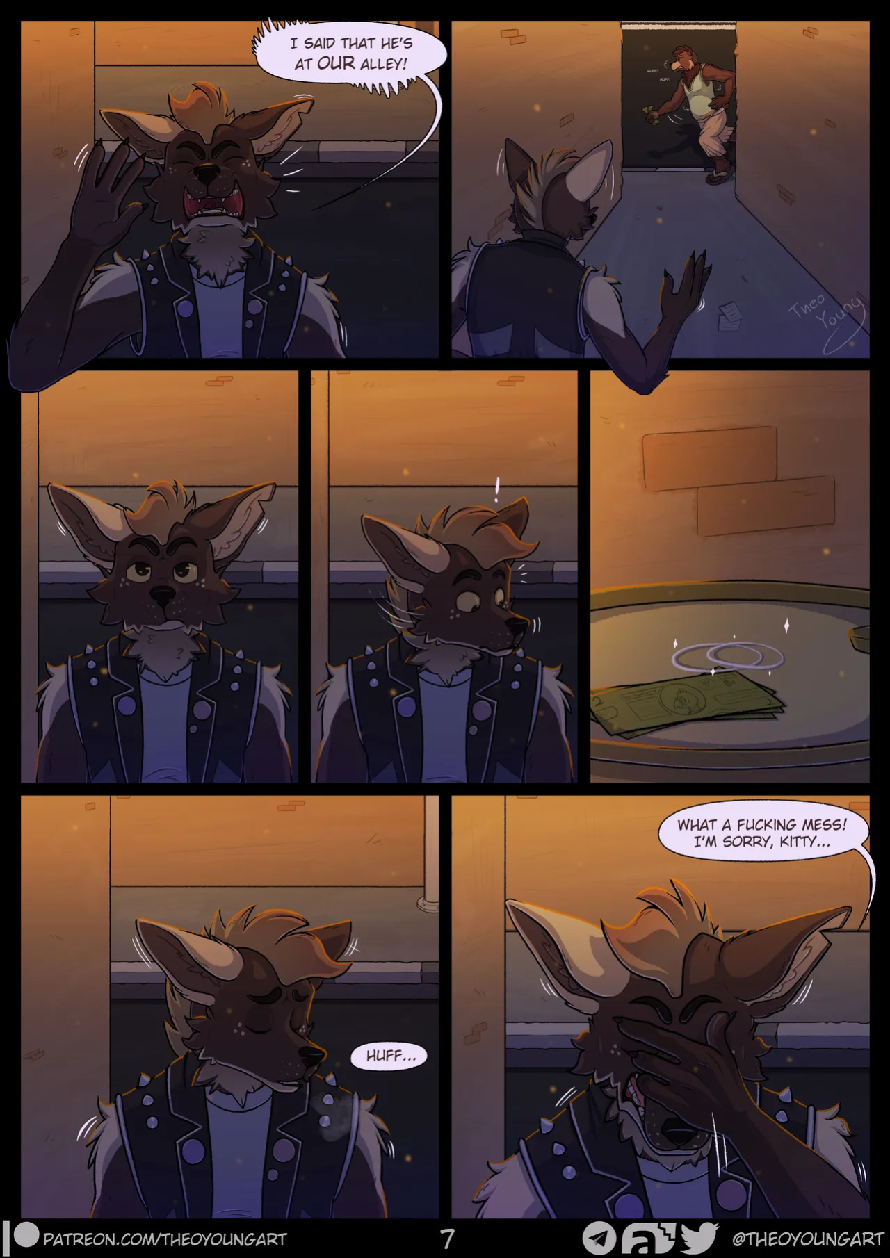 [Theo Young] Dirty Paws! (Incomplete)