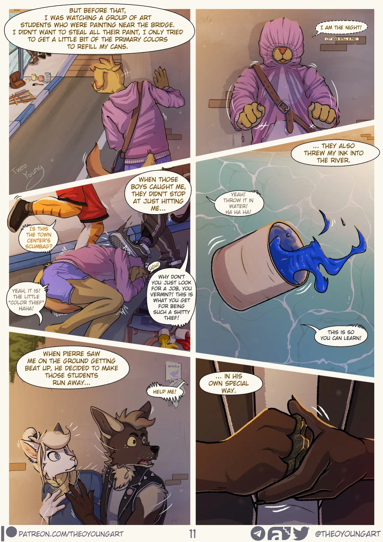 [Theo Young] Dirty Paws! (Incomplete)
