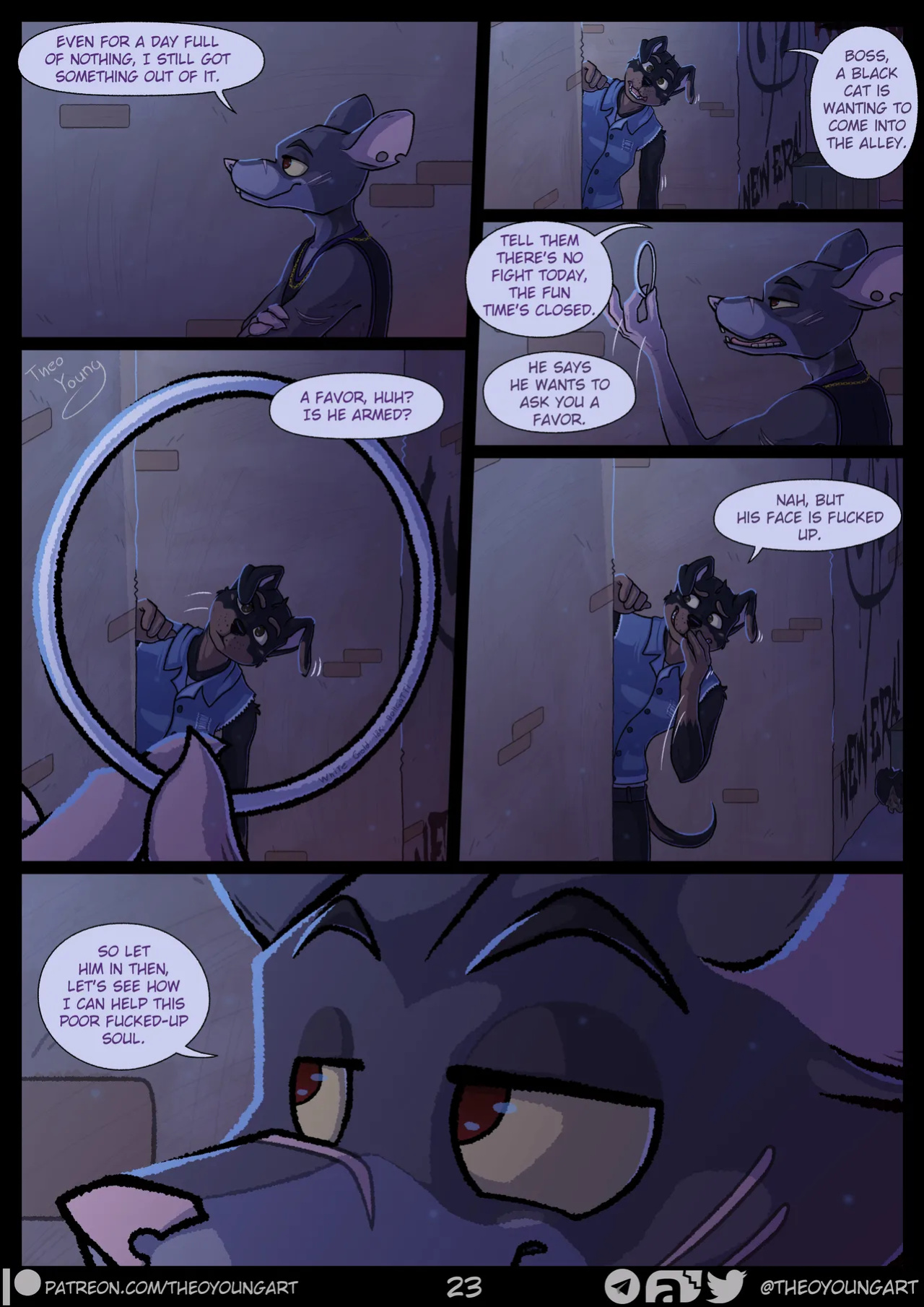 [Theo Young] Dirty Paws! (Incomplete)