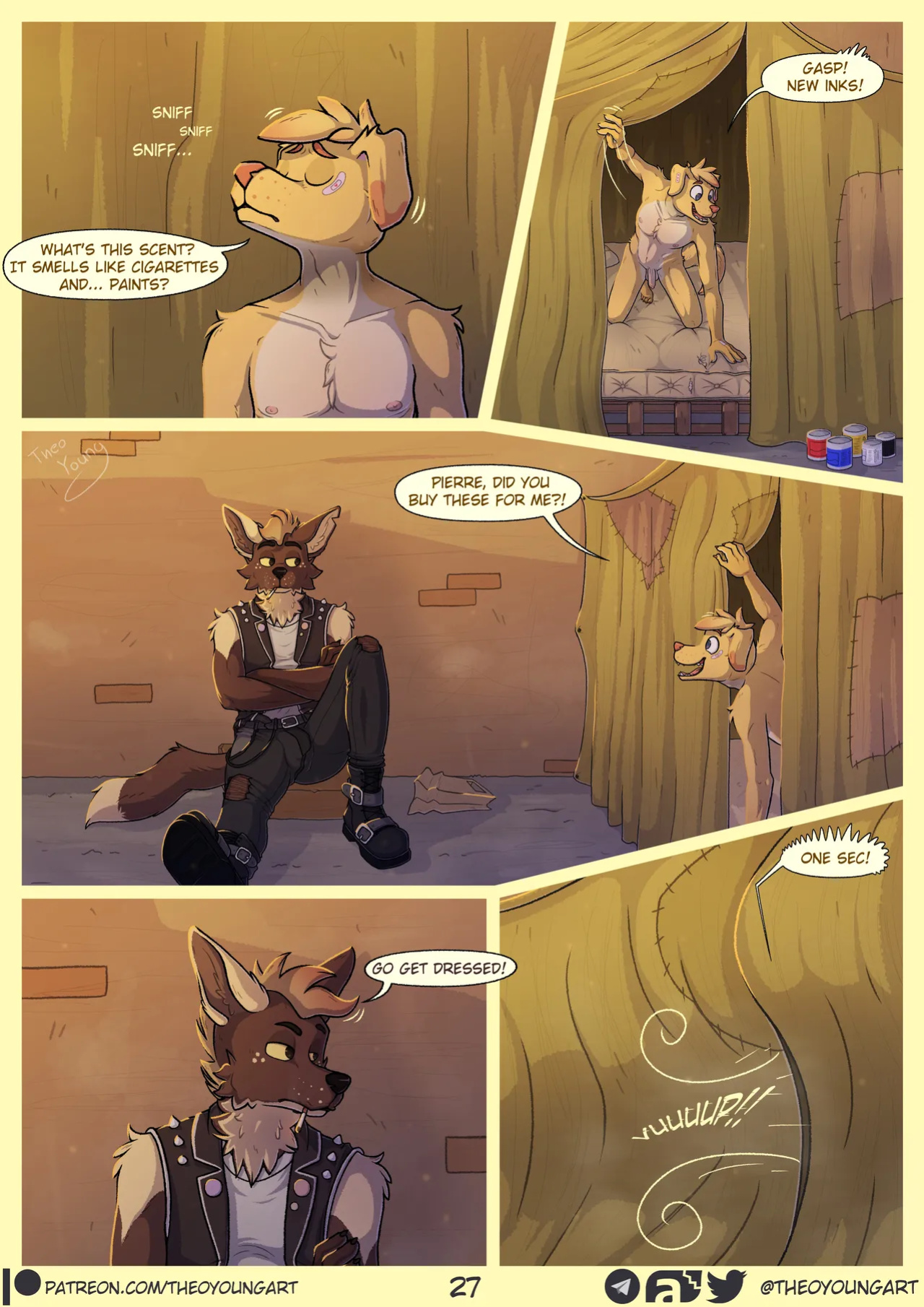 [Theo Young] Dirty Paws! (Incomplete)