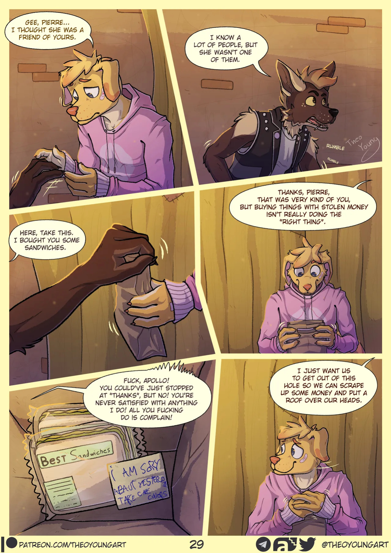 [Theo Young] Dirty Paws! (Incomplete)
