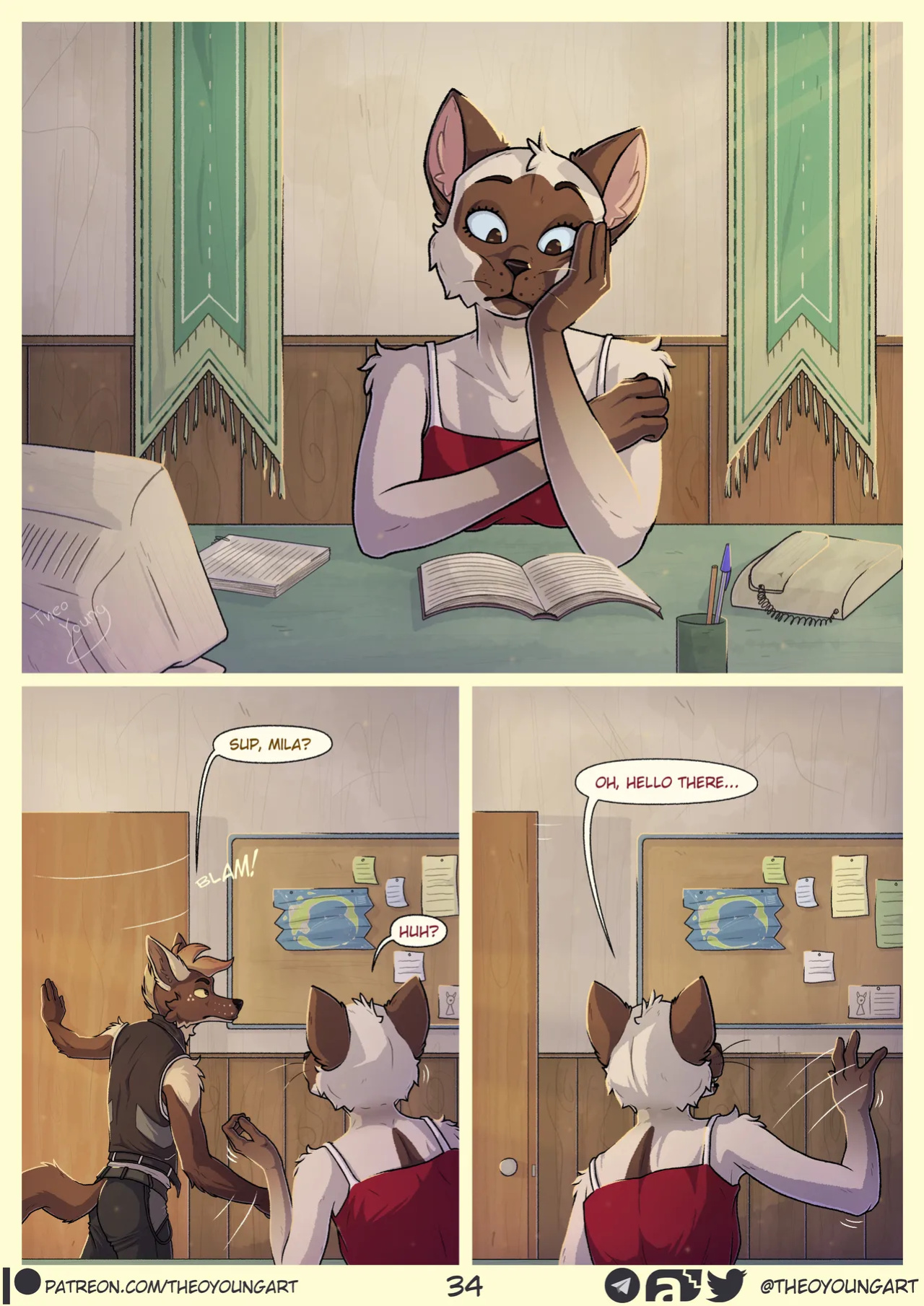 [Theo Young] Dirty Paws! (Incomplete)