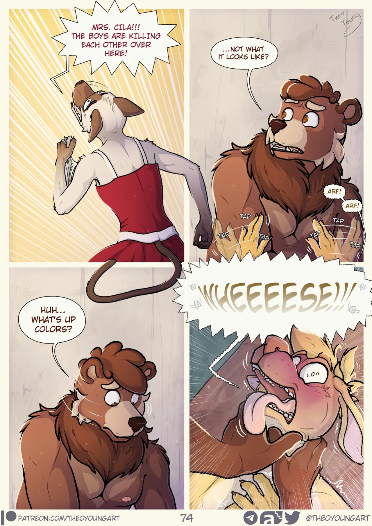 [Theo Young] Dirty Paws! (Incomplete)