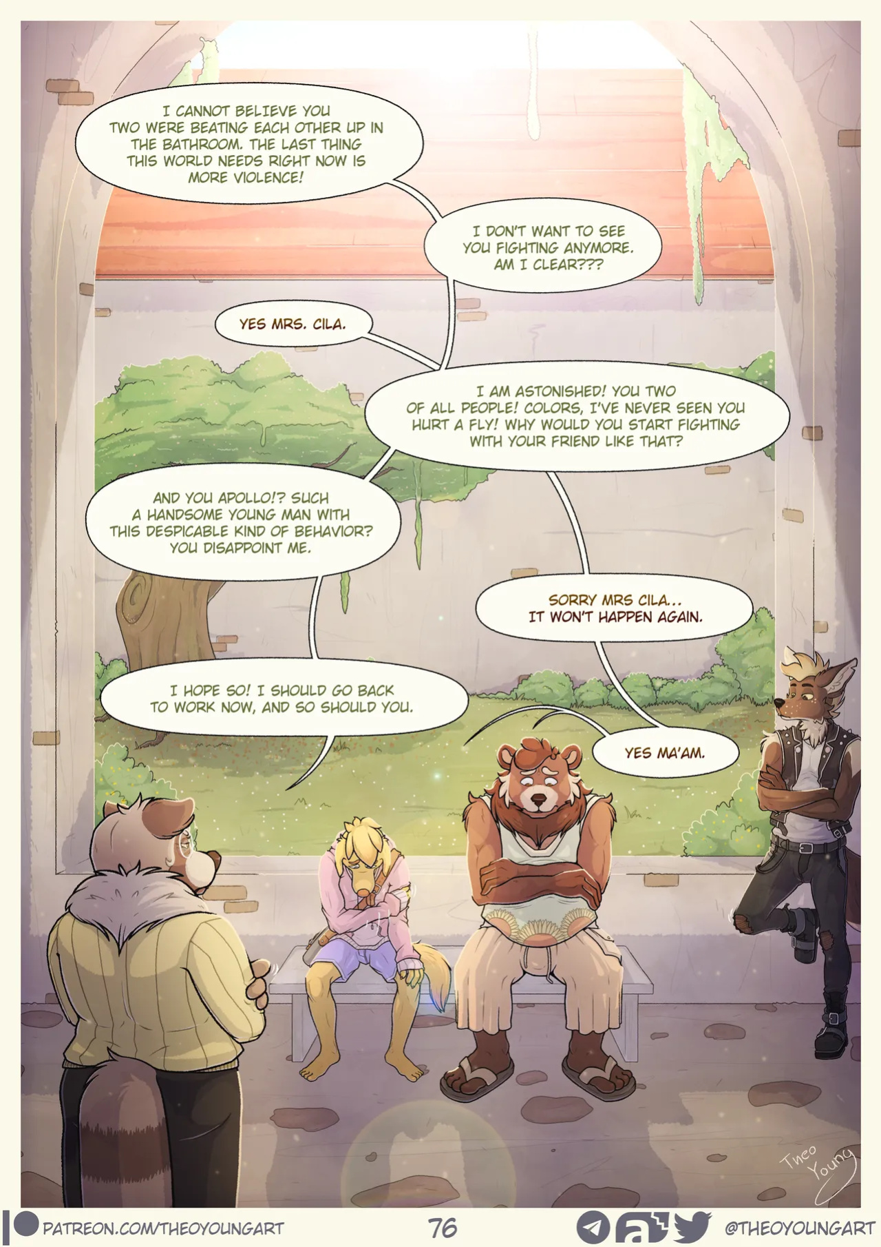 [Theo Young] Dirty Paws! (Incomplete)