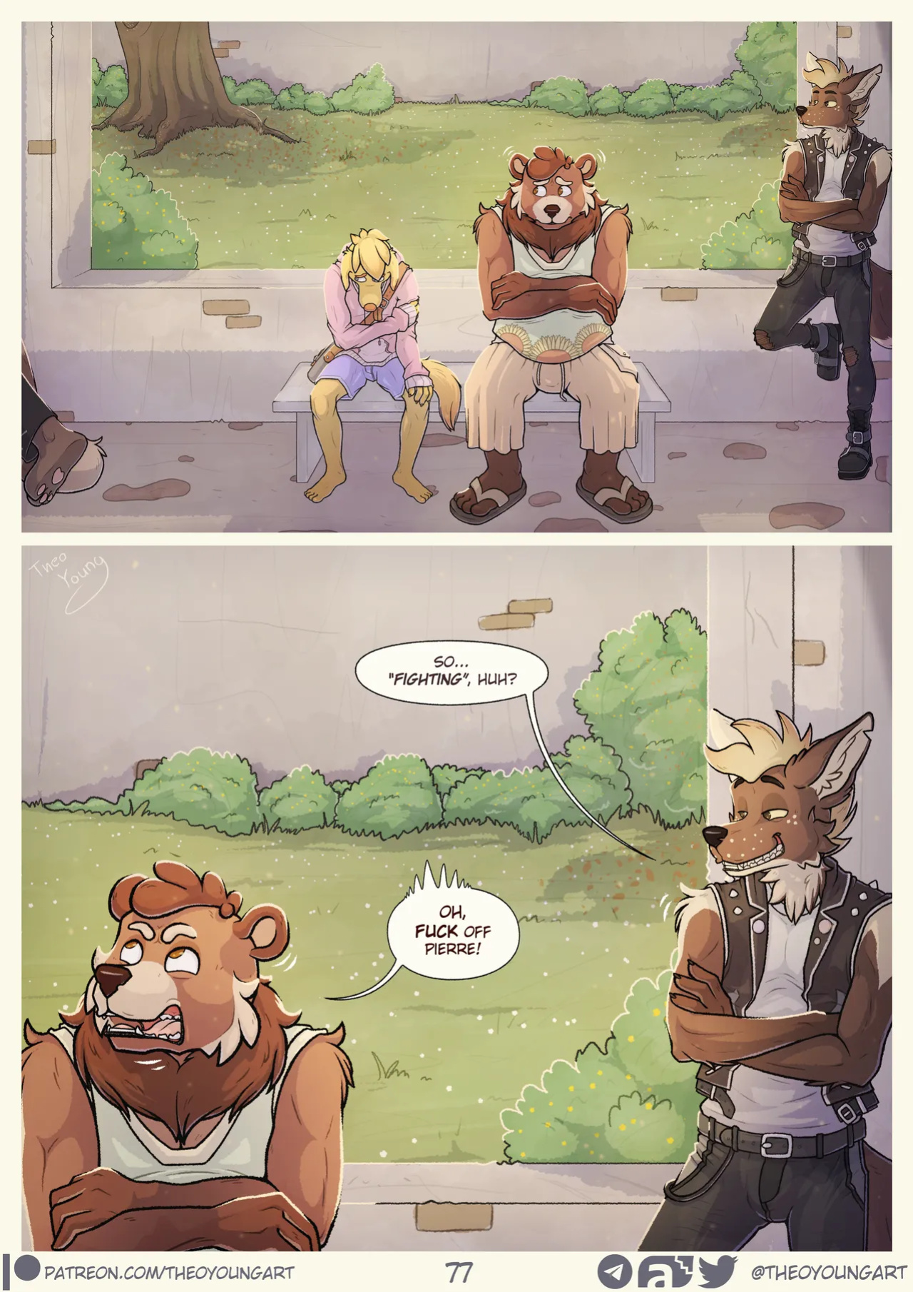 [Theo Young] Dirty Paws! (Incomplete)
