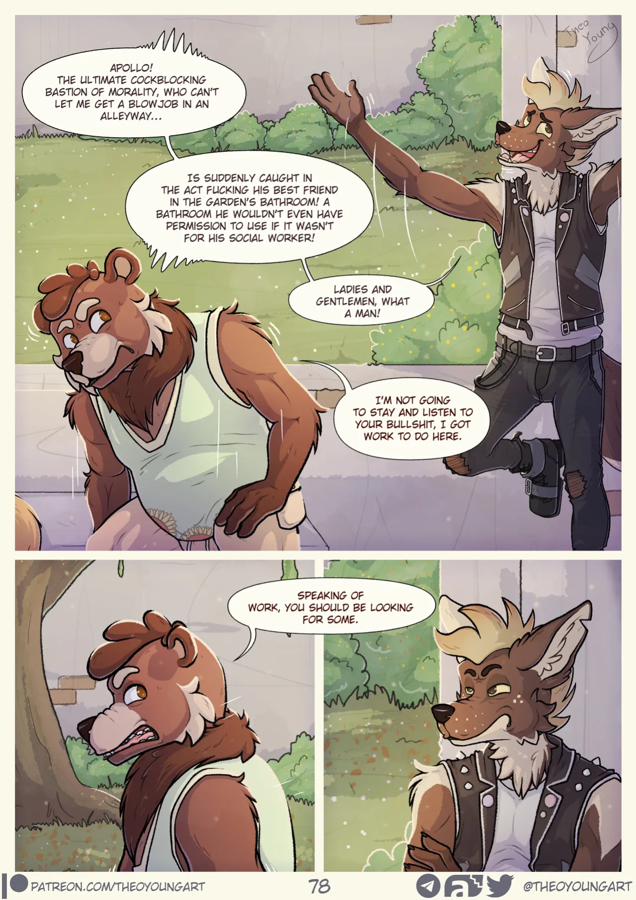 [Theo Young] Dirty Paws! (Incomplete)