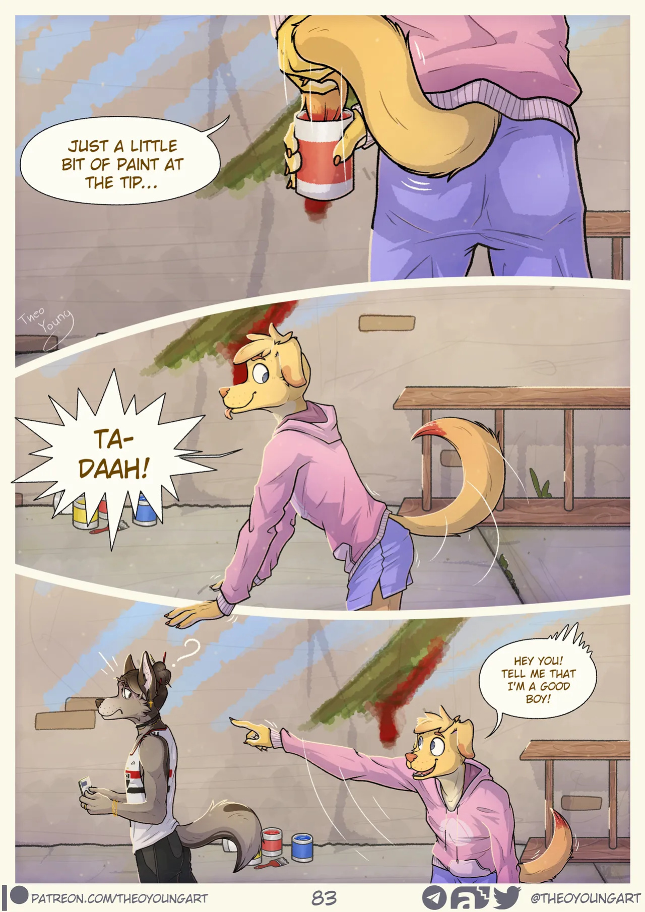 [Theo Young] Dirty Paws! (Incomplete)