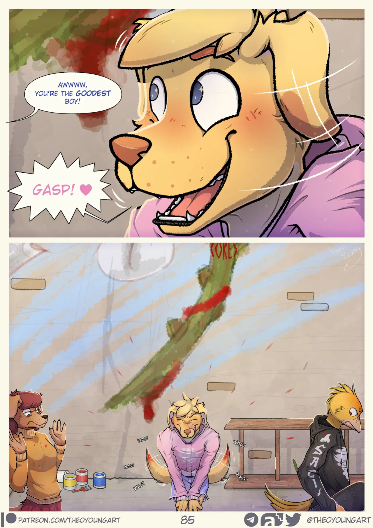 [Theo Young] Dirty Paws! (Incomplete)