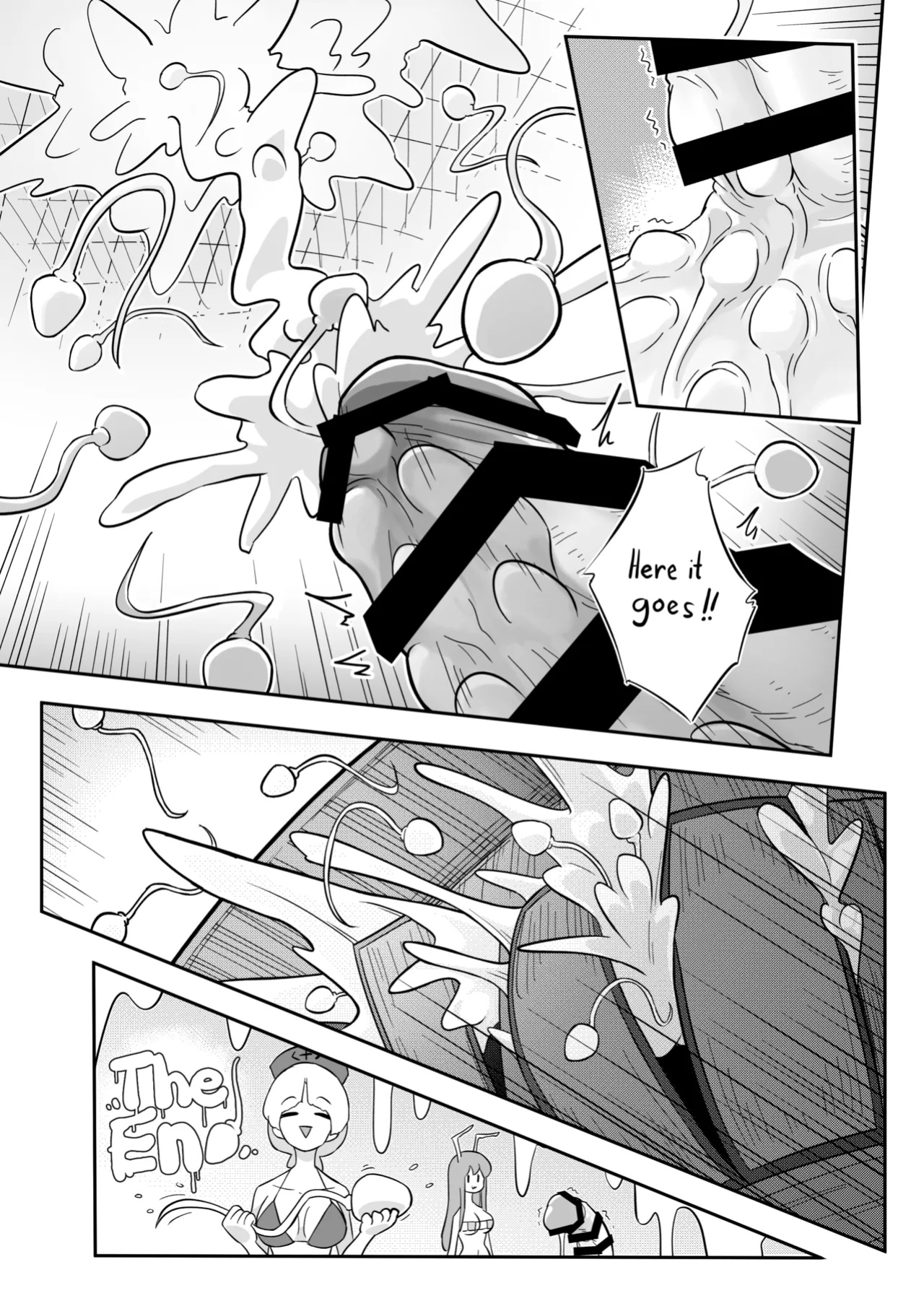 [Touhou Futanari Kyodai Seishi Goudou] Tewi-chan to Kyodai Seishi [Contribution]