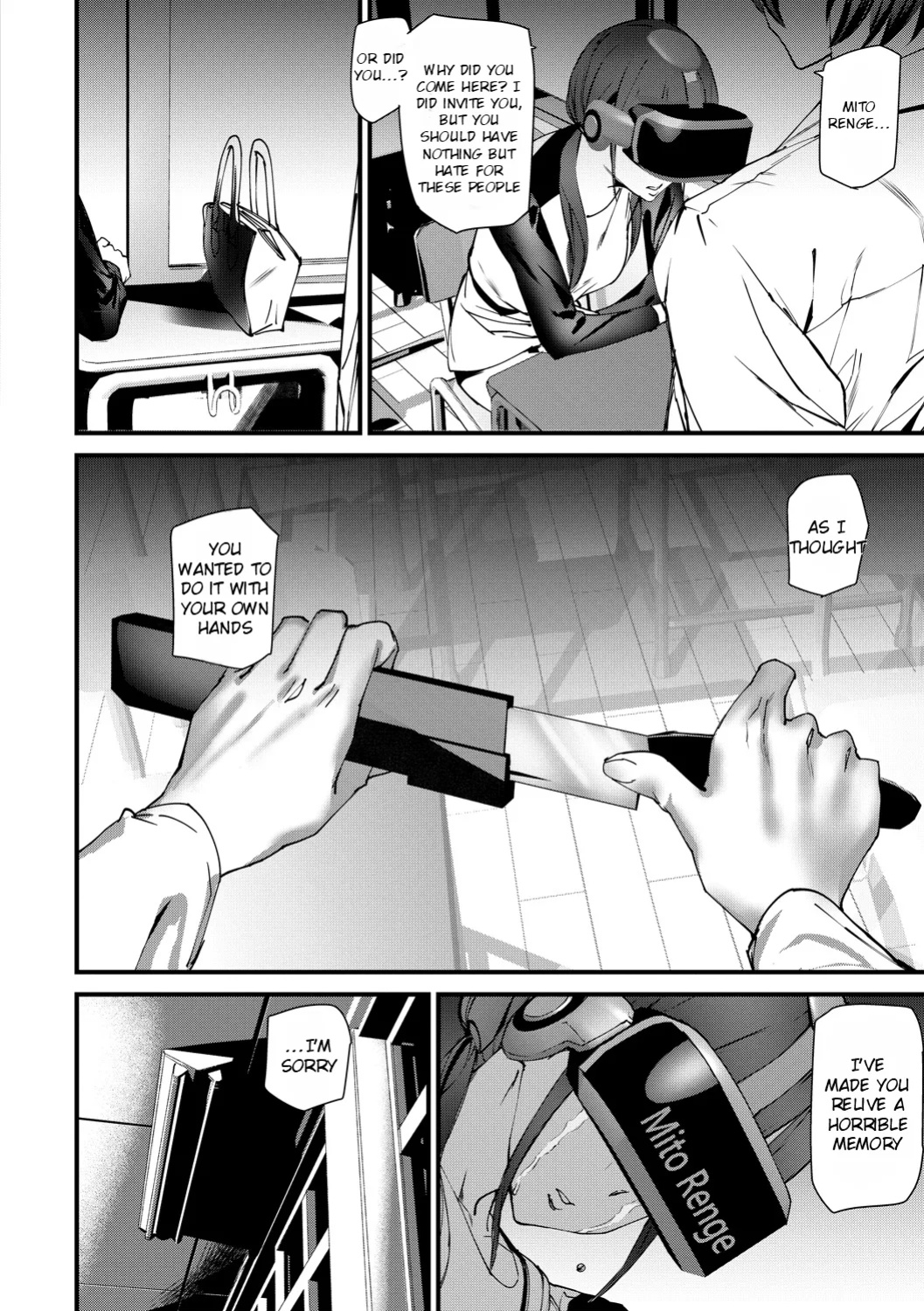 [Ashiomi Masato] Kioku Ryoujoku | Memory Insult Ch. 3 [Rei Scans]