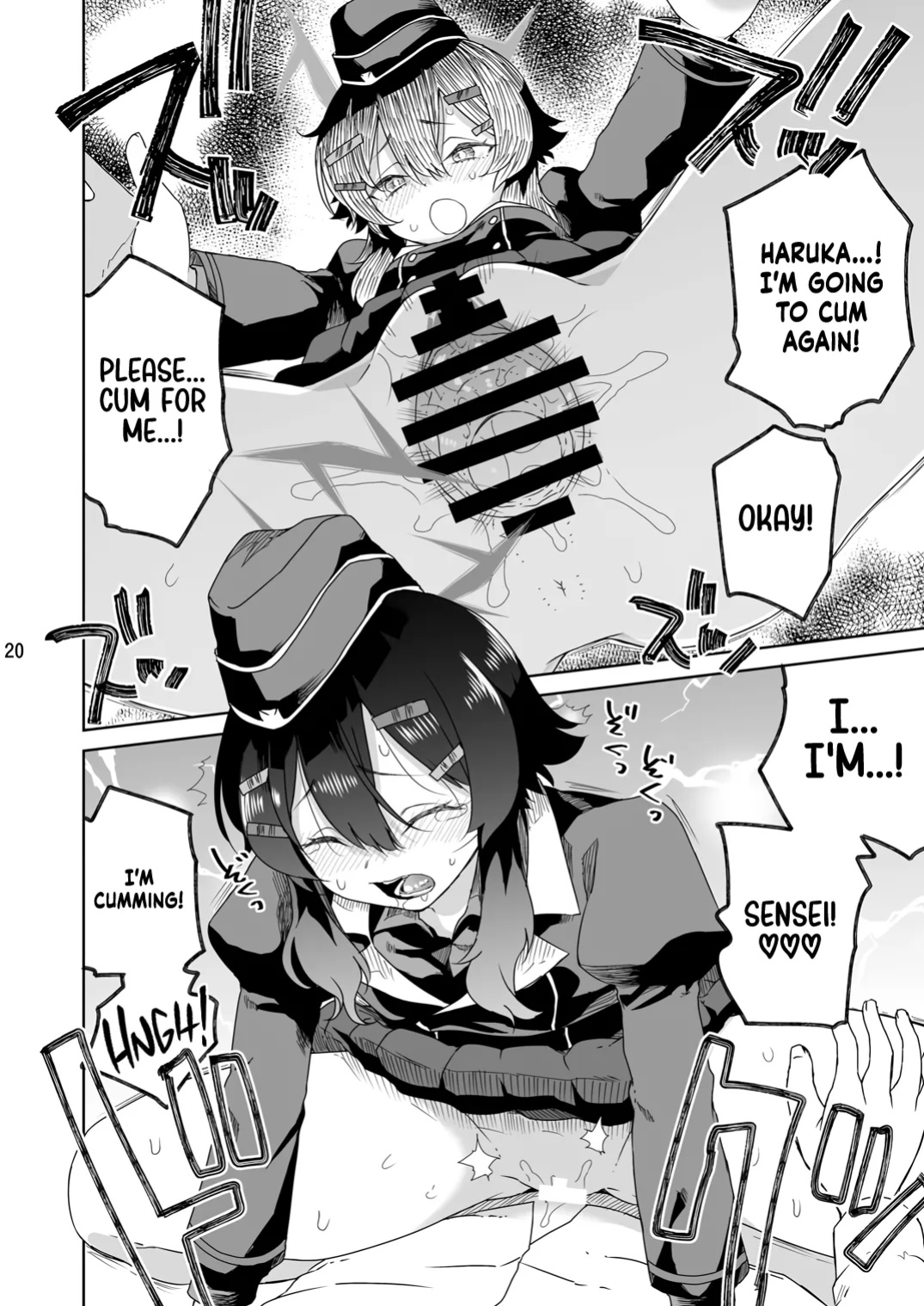 [Vagina Dentata (Hirota Masatane)] Sensei ni Goaisatsu o | Giving My Regards to Sensei (Blue Archive) [Cuddlebuns]