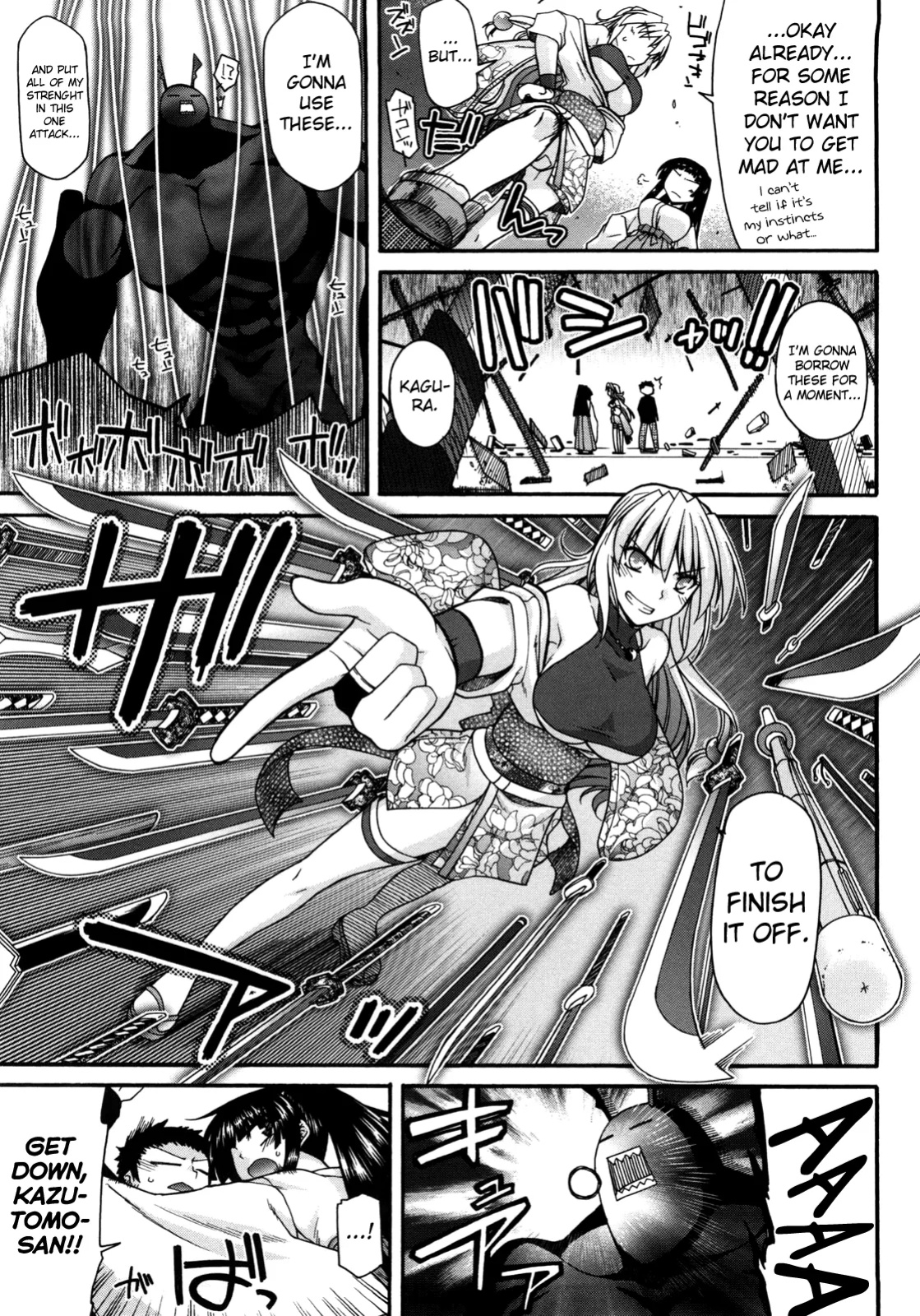 [Miyashiro Sousuke] oyama no Sha ga Taihenda | The mountain shrine is in trouble Chapter 8 (COMIC Penguin Club 2011-02)