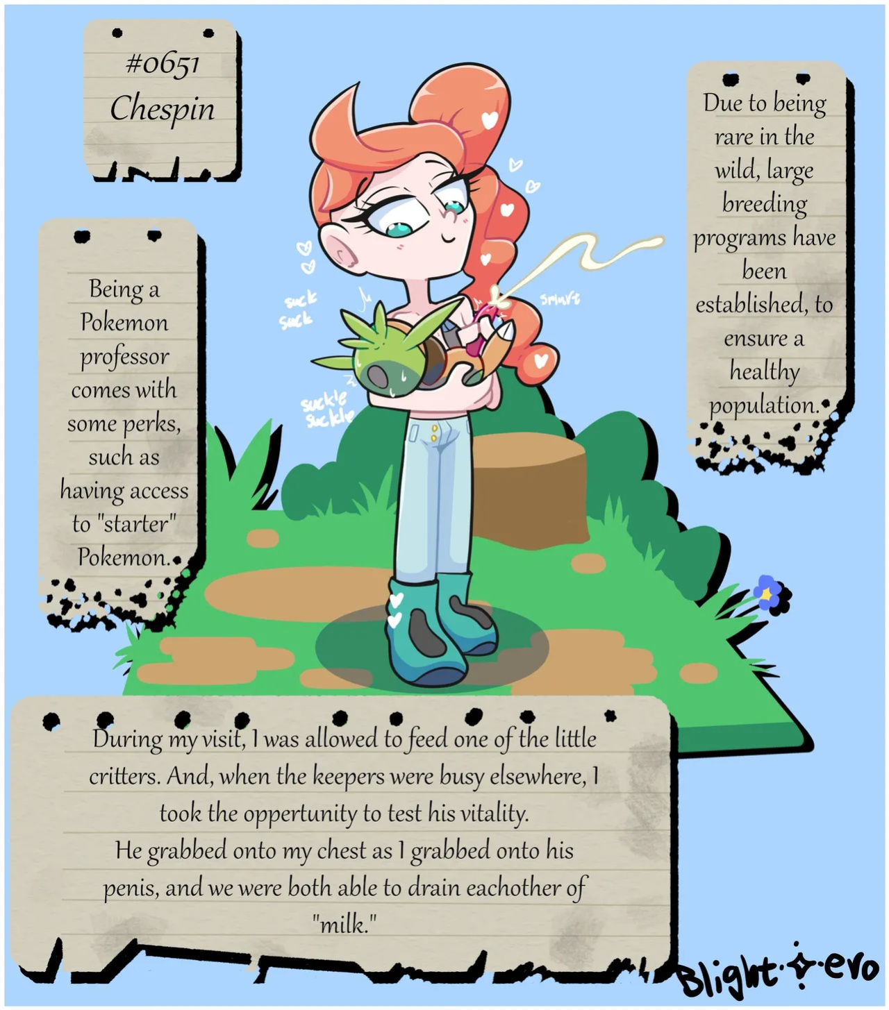 [BlightStarEro] Professor Sonia's PokeDEX (Pokemon)