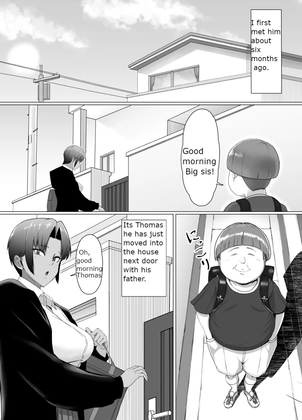 The girl next door is really careless, So I had to put her in her place (english)