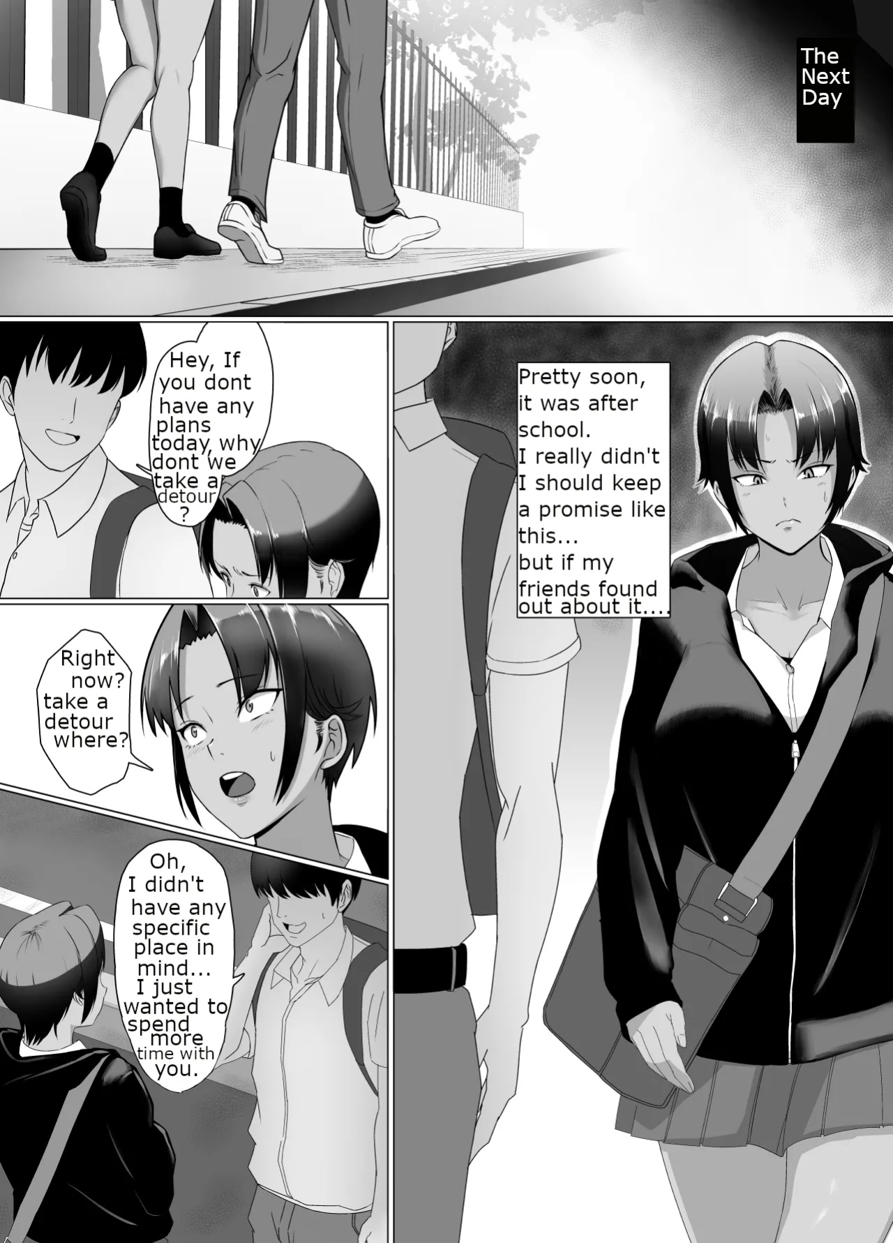 The girl next door is really careless, So I had to put her in her place (english)