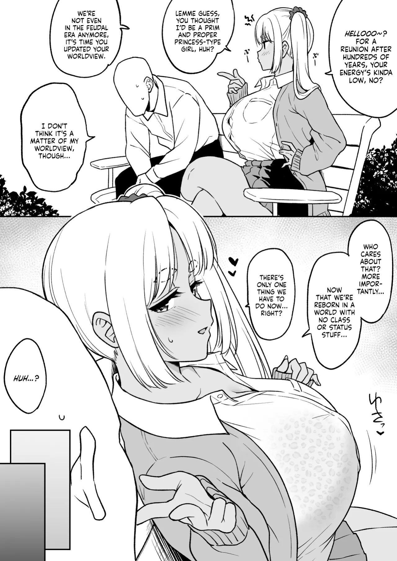 [Yue] Zense de Musubarenakatta Hime ga Tensei Shitara Gorigori no Gal ni Natteta | The Princess Who Couldn't Be With Me in a Past Life Was Reincarnated as a Hardcore Gal [NudeSalad]