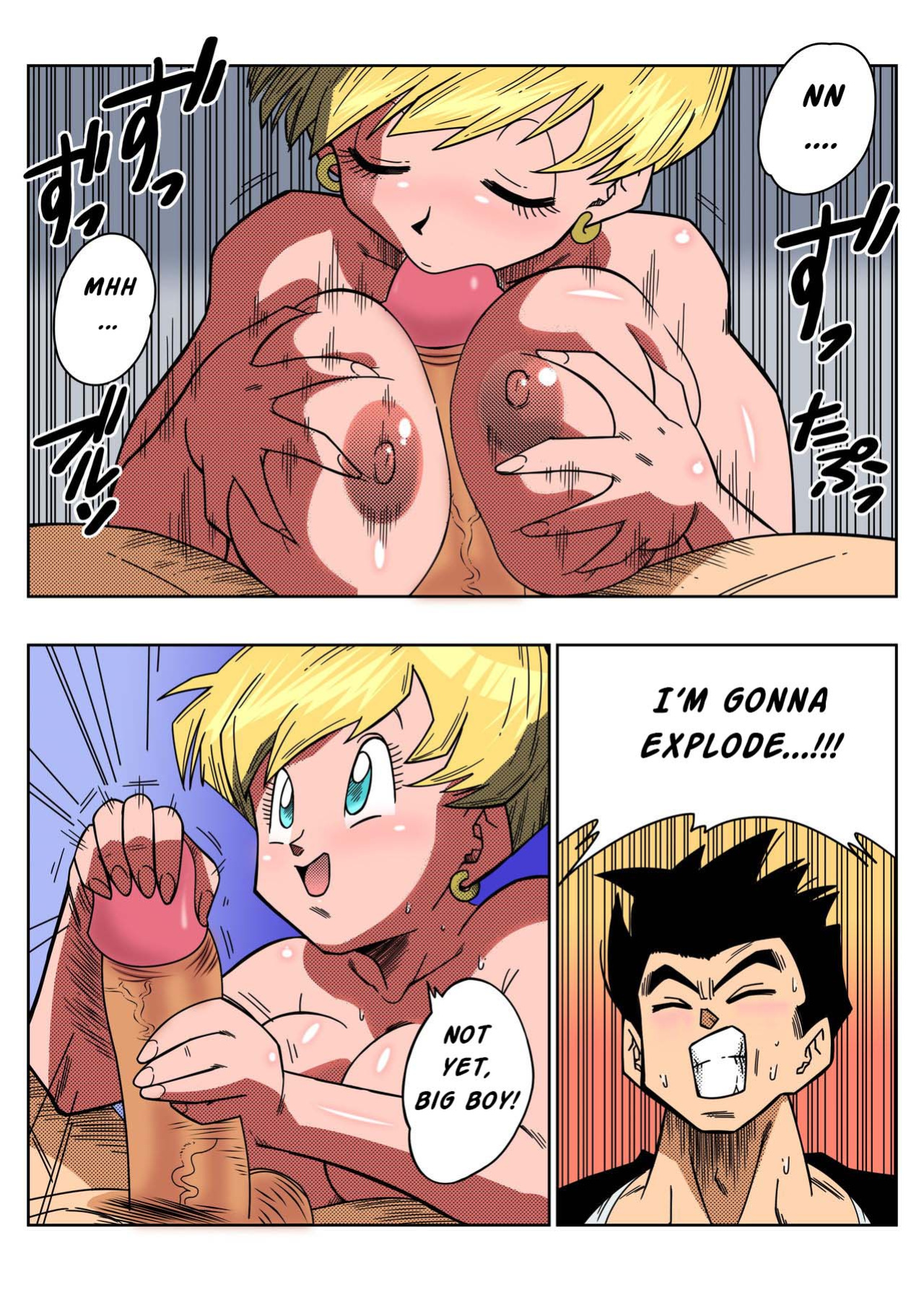 [Yamamoto] LOVE TRIANGLE Z Part 1-4 (Dragon Ball Z) [英语] [全彩未修正]