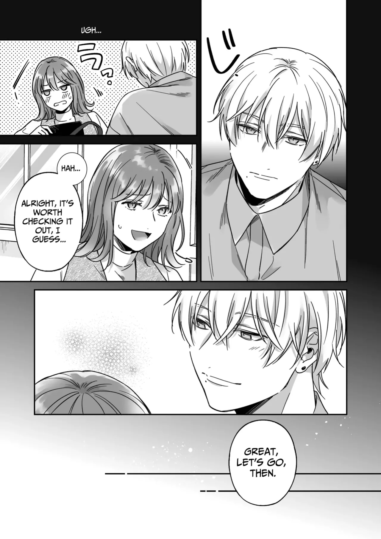[THE Waidan (Yasuda Meshimeshi, Roni)] Saenai Dōki no Kobayashi wa Watashi no Higyaku Ganbō o Mitashite Kureru ｜I'm Not Content With Being Just Osada's "Male Friend"!