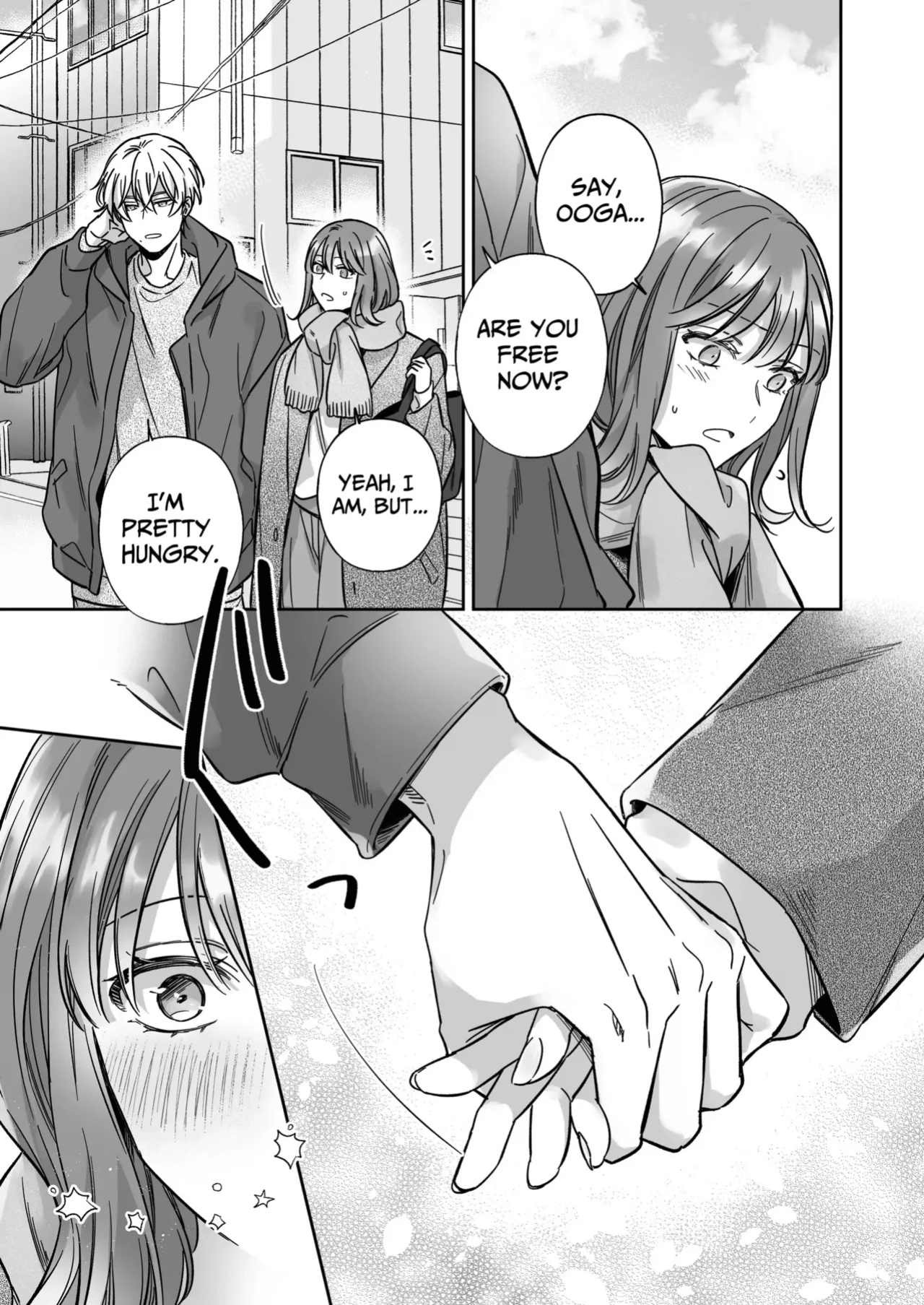[THE Waidan (Yasuda Meshimeshi, Roni)] Saenai Dōki no Kobayashi wa Watashi no Higyaku Ganbō o Mitashite Kureru ｜I'm Not Content With Being Just Osada's "Male Friend"!