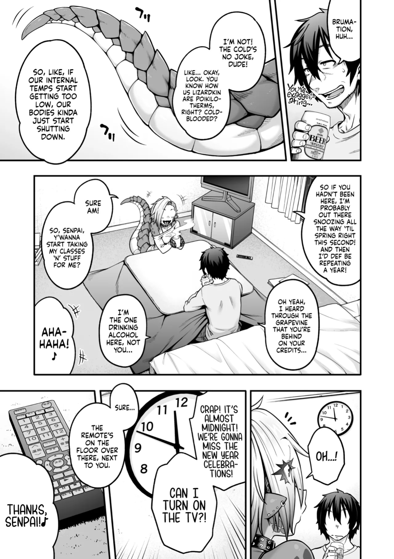 [Jun] Yukifuru Yoru no Reptile | Reptile on a Snowy Night (COMIC GAIRA Vol. 17) [head empty]