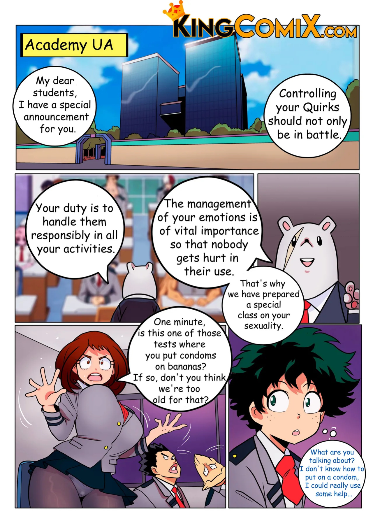 SexClass – Kingcomix
