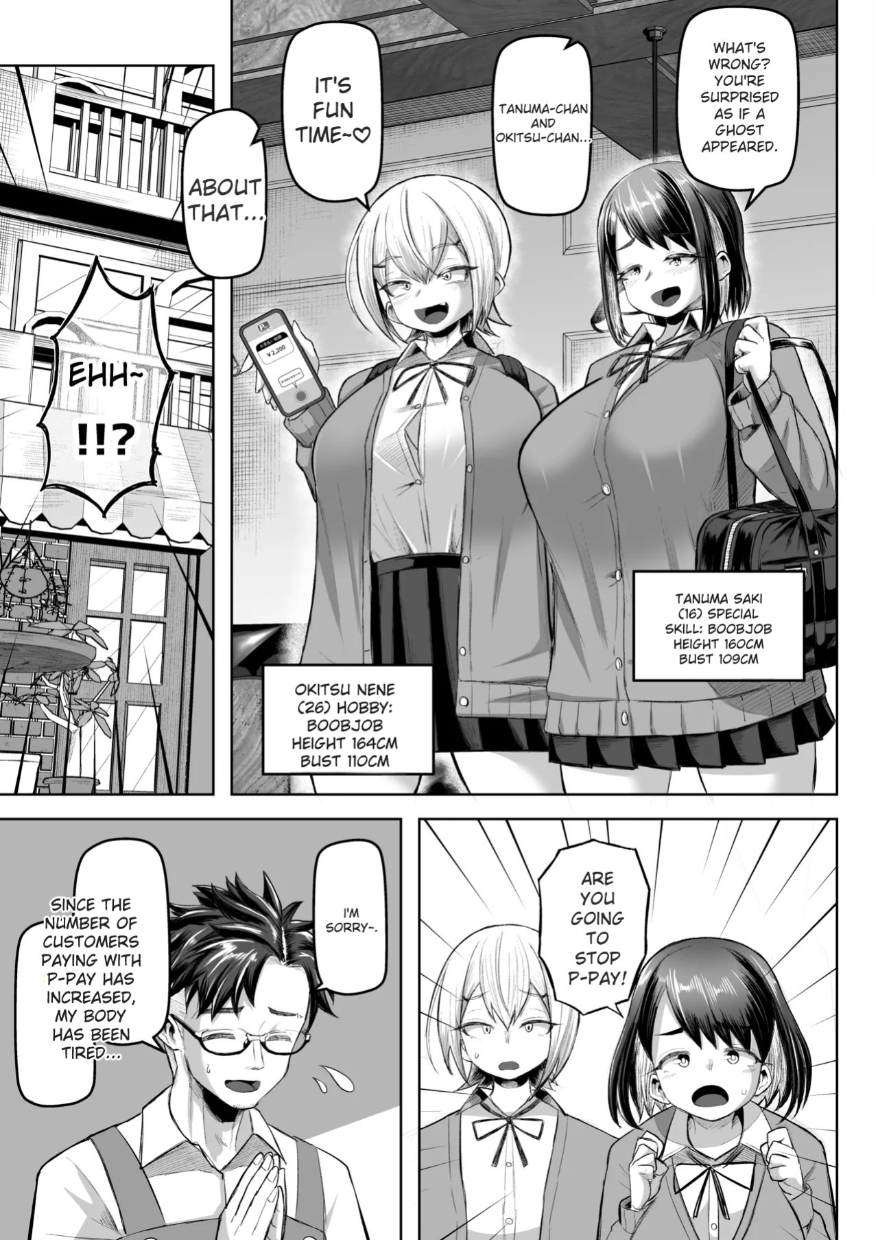 Payment is by paizuri!