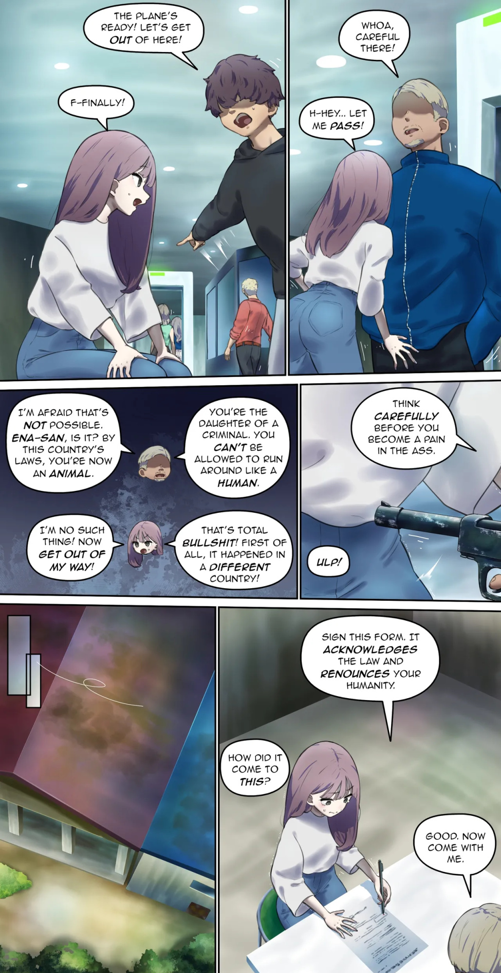 According to the law of the country where I came for the modeling shoot… 【Translated by kochakaden】