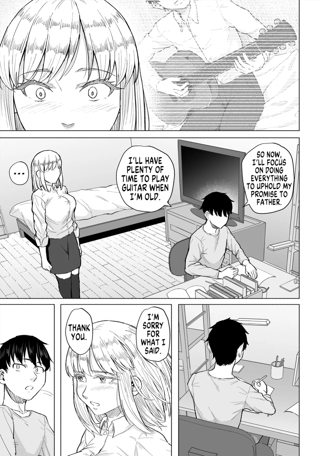 [Chonmage Teikoku (Magekichi)] Osananajimi wa Shakkin no Kata toshite Oyaji ni Dakareru | My Childhood Friend is a Collateral Who Has to Sleep With My Father [MegaFagget]