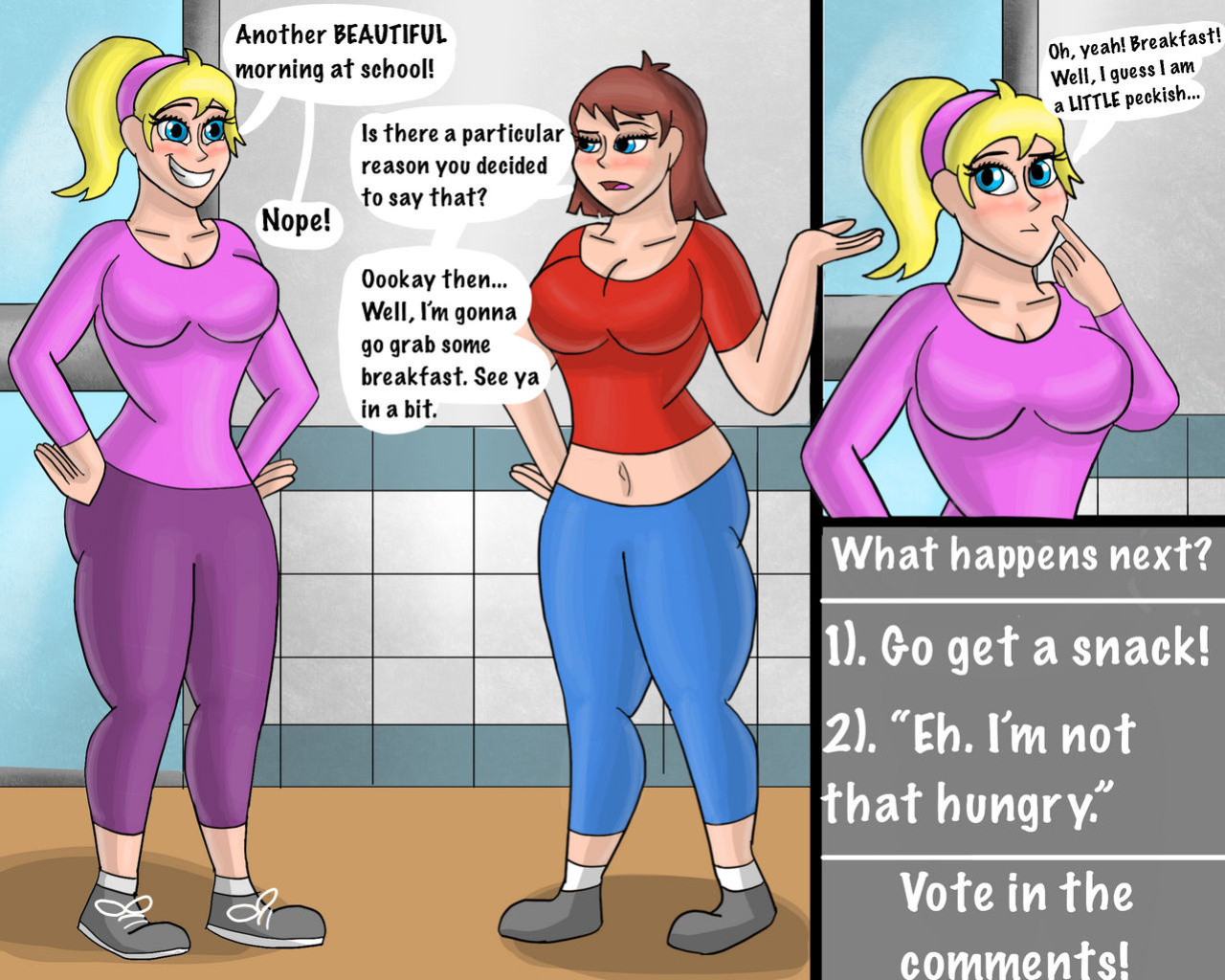 SirEdwardthe3rd hungry gals