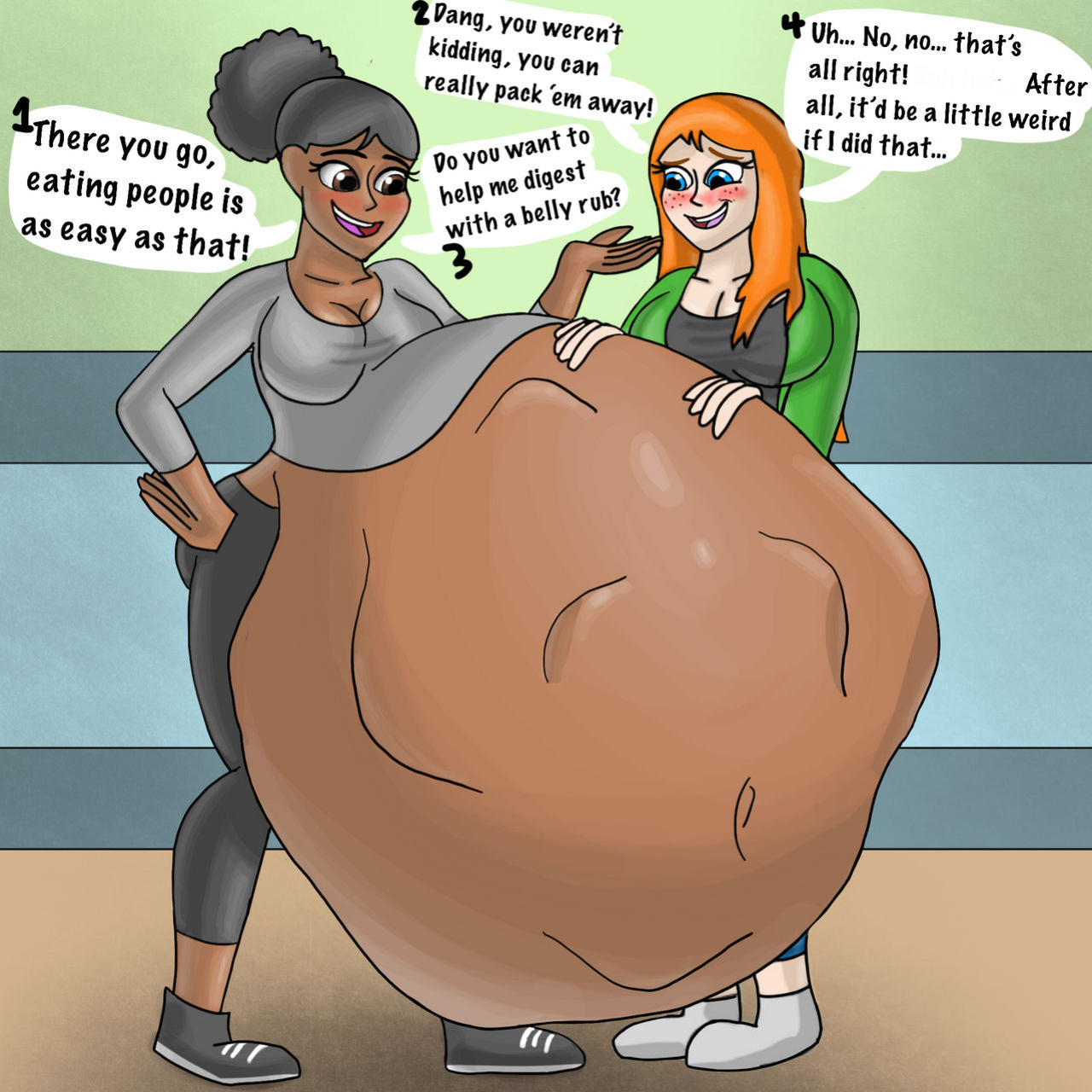 SirEdwardthe3rd hungry gals