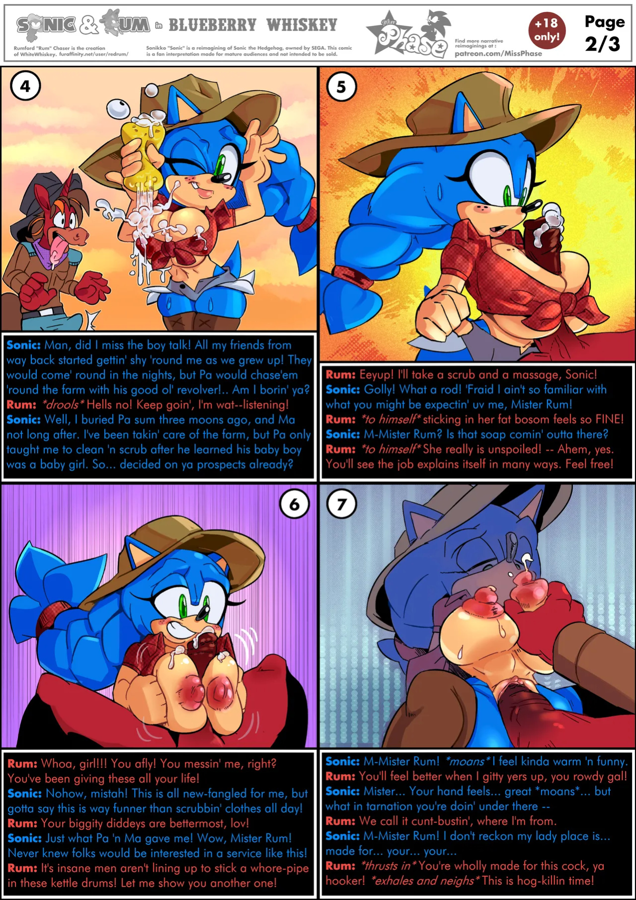 [Miss Phase] Sonic & Rum's Blueberry Whiskey