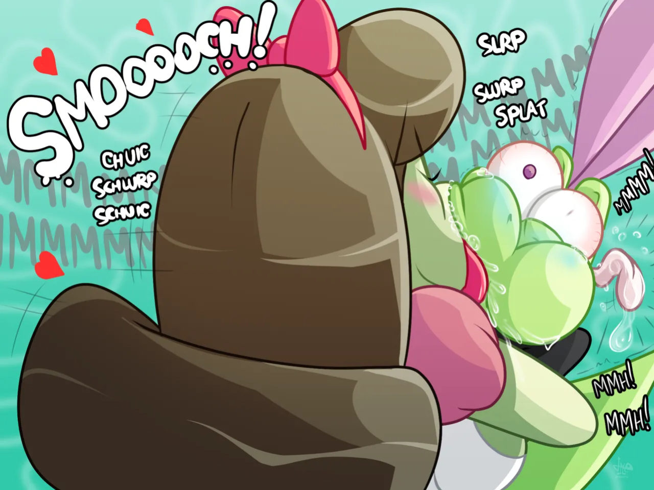 [JAMEArts] She's Expecting Tongue