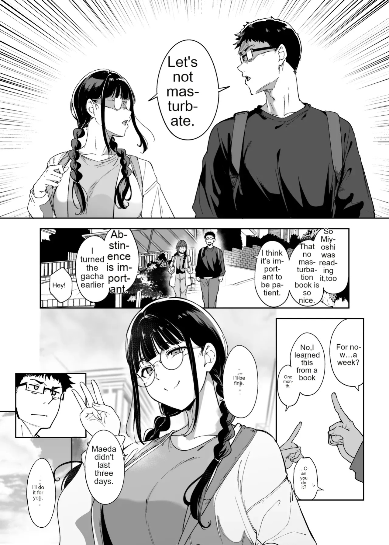 [Ringoya (Alp)] Otaku Tomodachi to no Sex wa Saikou ni Kimochi Ii 3 [MTL]