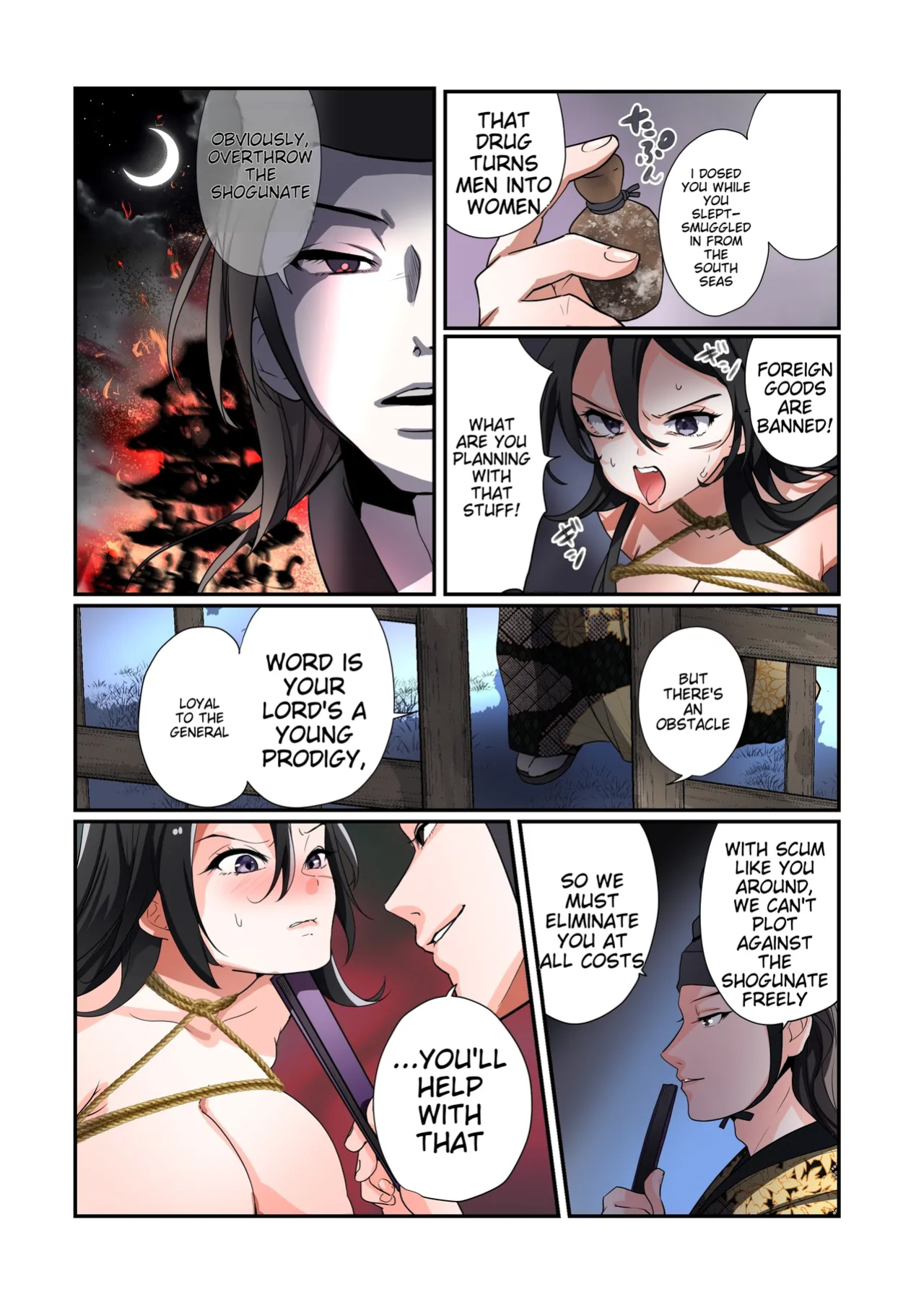 Corrupted Gender-Swapped Kunoichi (For Sale)