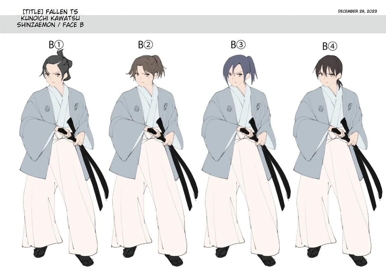 Corrupted Gender-Swapped Kunoichi (For Sale)