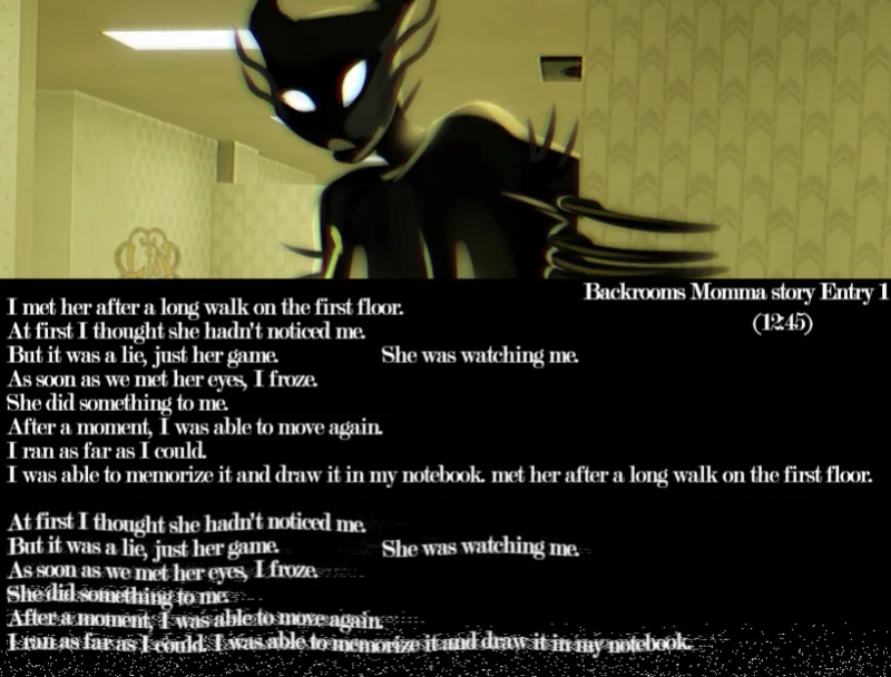 [Linor Goldenfish] Backrooms Momma story