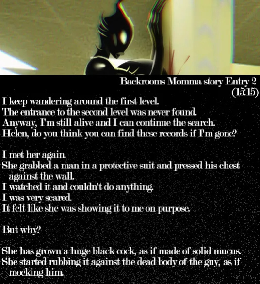 [Linor Goldenfish] Backrooms Momma story