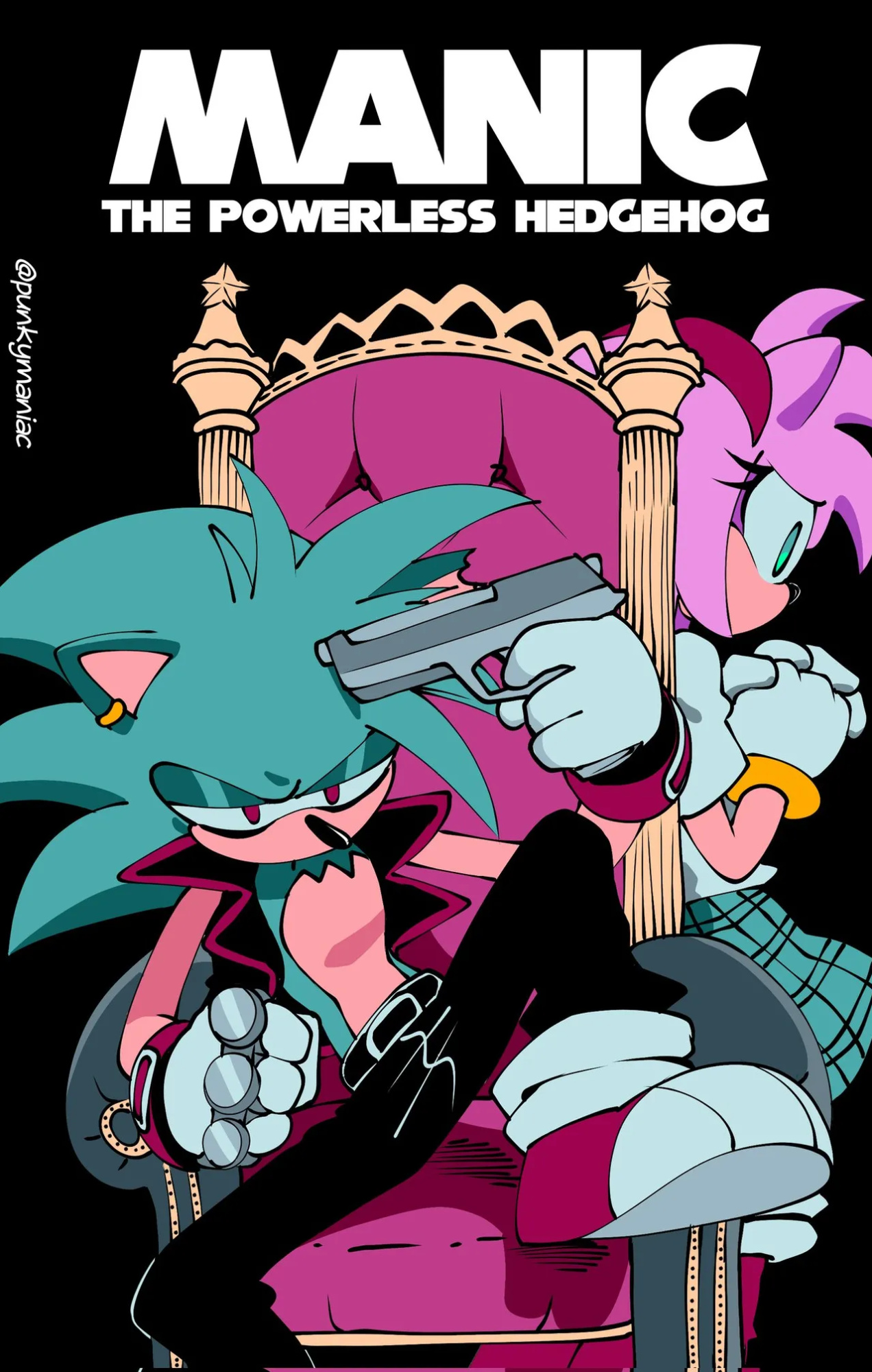 [QuaverDraws (QuaverNSFW)] Manic the Powerless Hedgehog