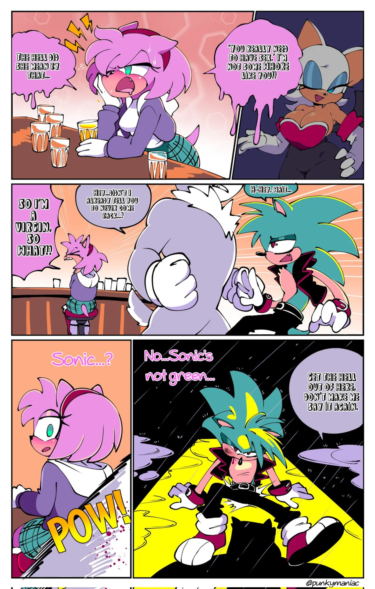 [QuaverDraws (QuaverNSFW)] Manic the Powerless Hedgehog